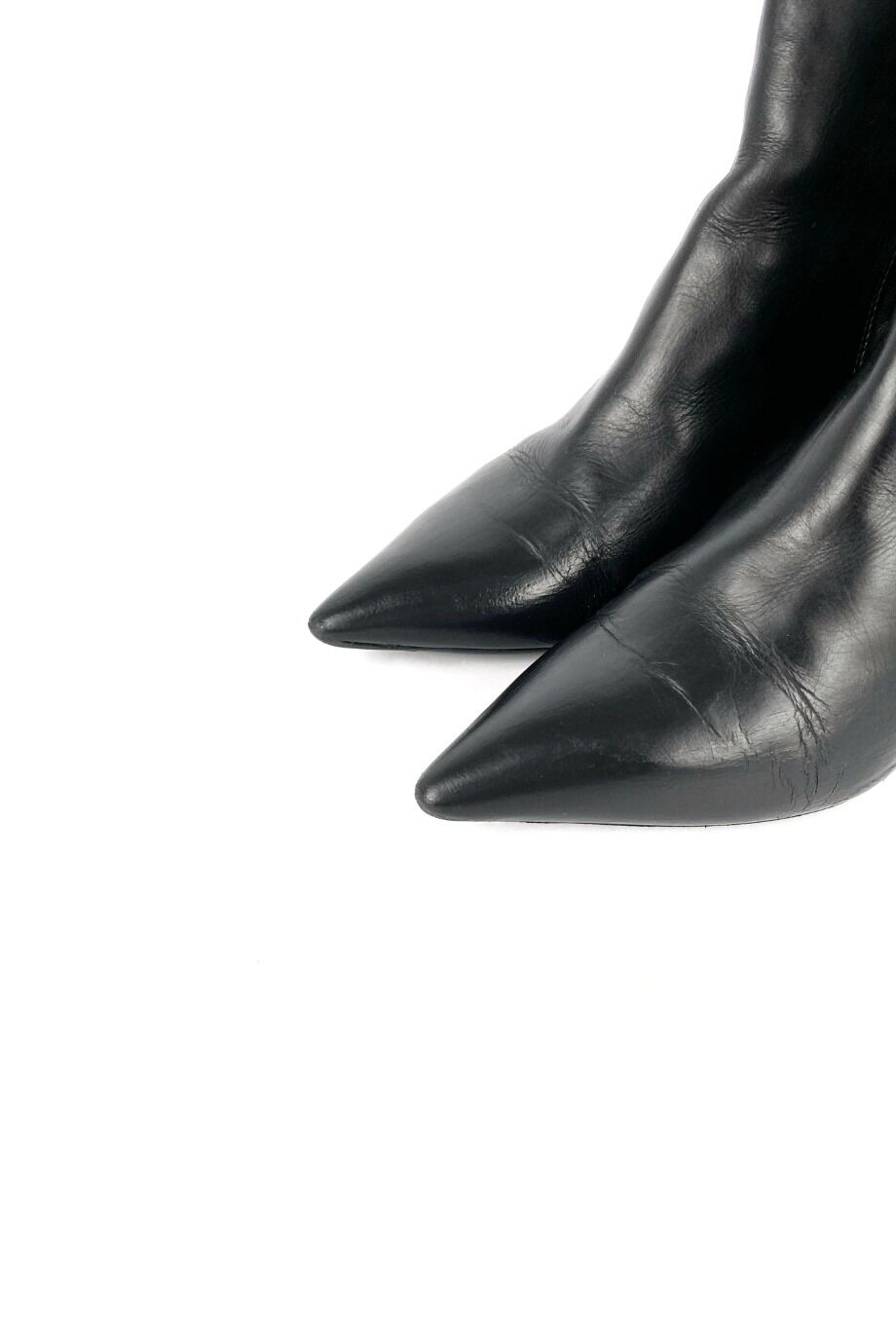 image 3 Ботильоны черного цвета на металлическом каблуке