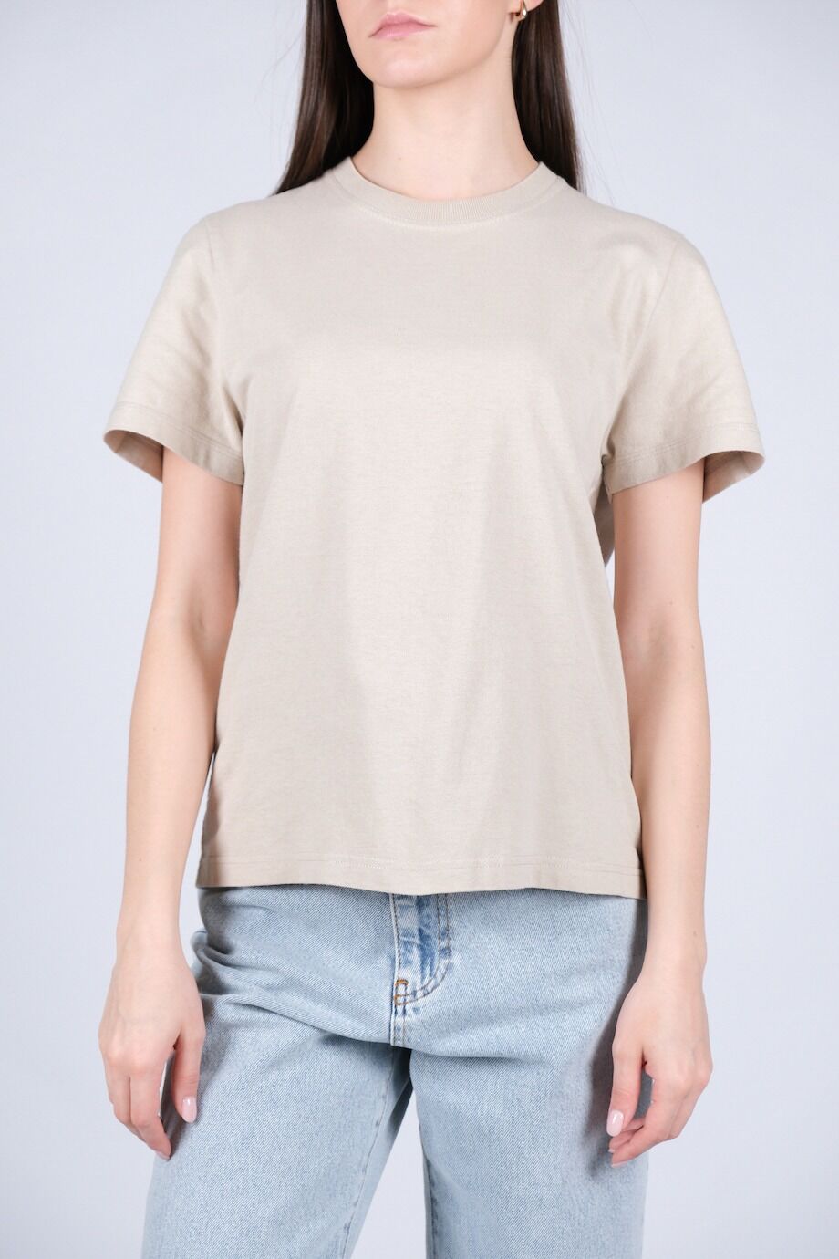image 1 Футболка бежевого цвета