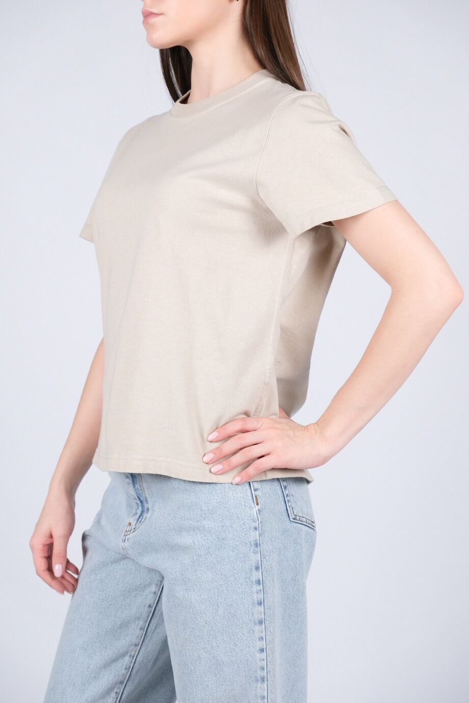 image 2 Футболка бежевого цвета