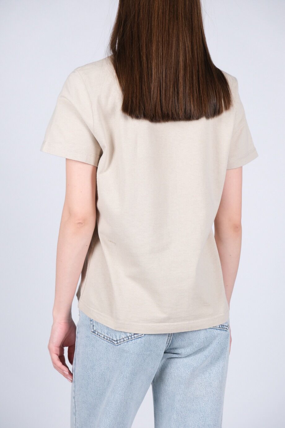 image 3 Футболка бежевого цвета
