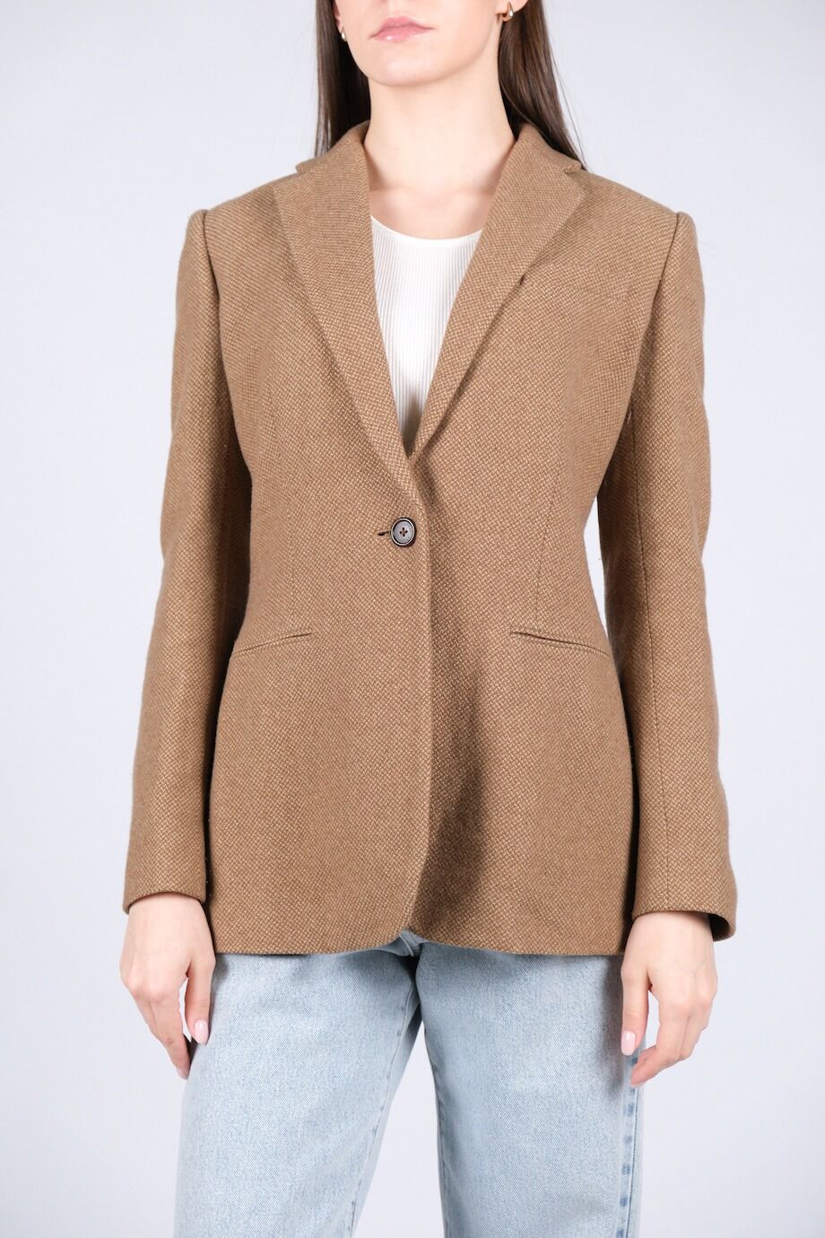 image 1 Жакет бежевого цвета