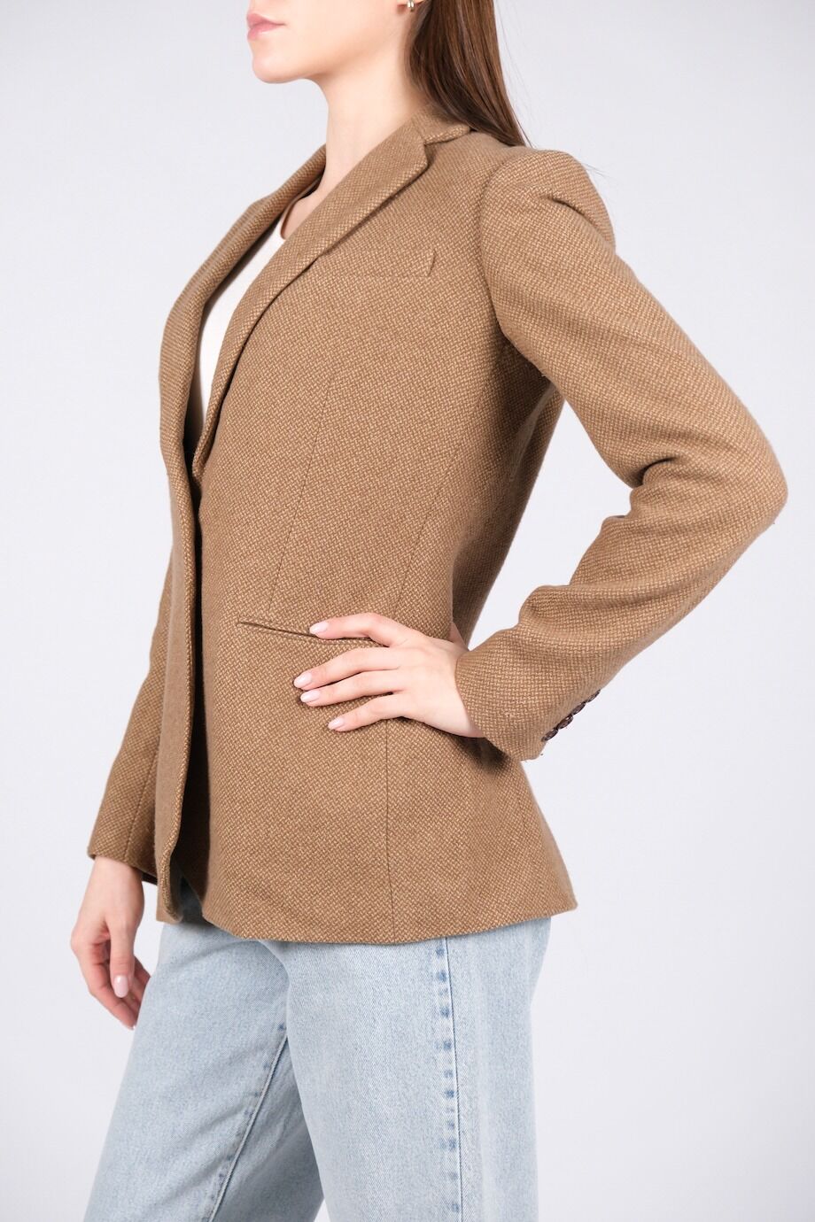 image 2 Жакет бежевого цвета