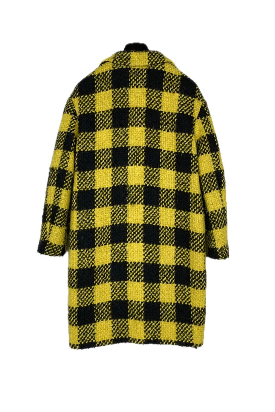 image 2 Детское пальто в желто-черную клетку