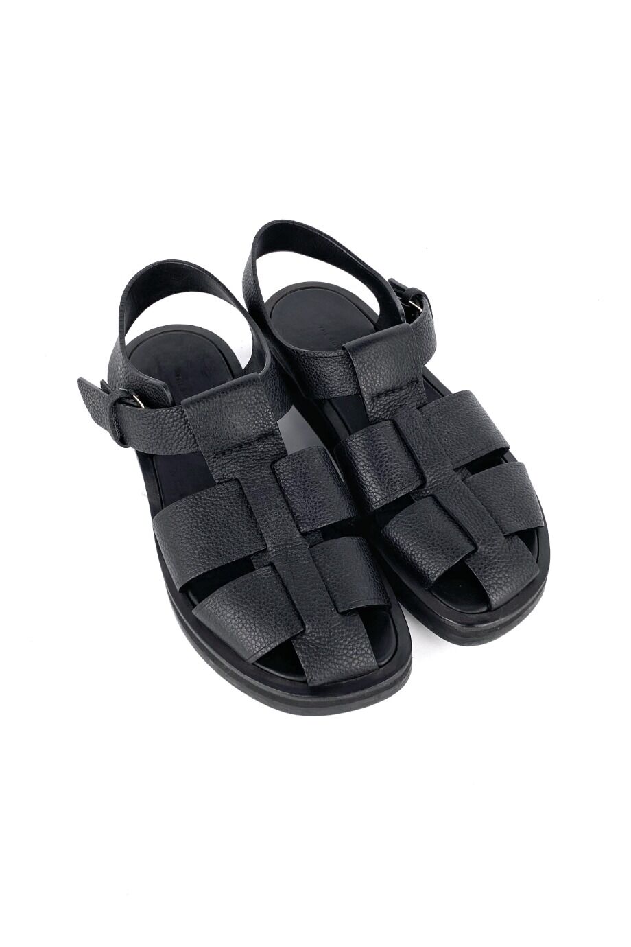 image 1 Сандалии черного цвета с ремешками