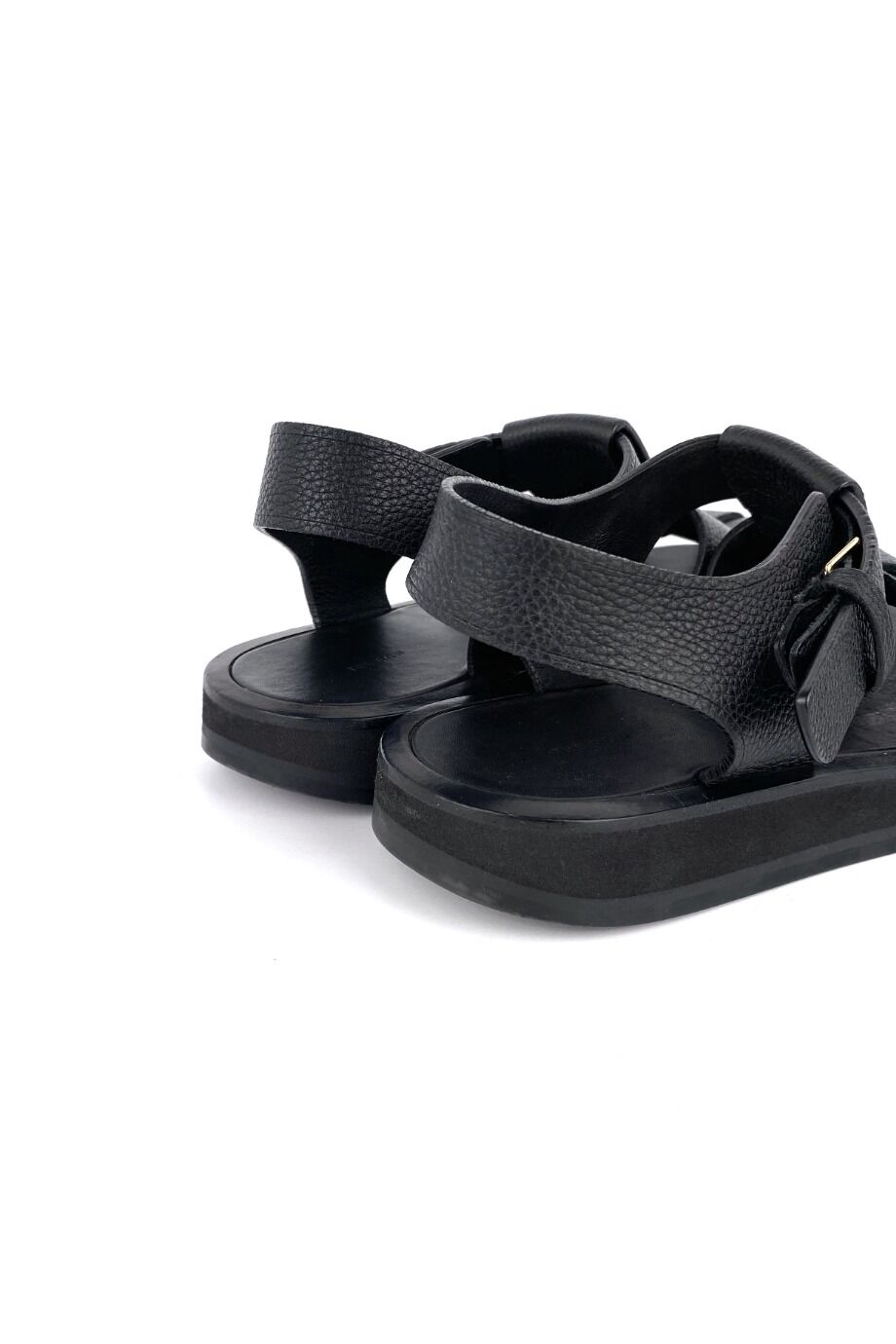 image 4 Сандалии черного цвета с ремешками