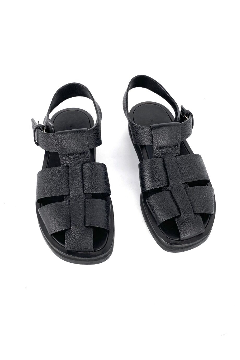 image 2 Сандалии черного цвета с ремешками