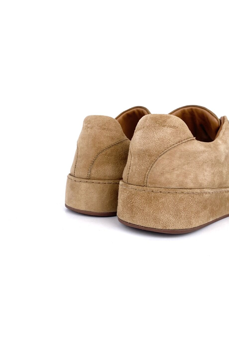 image 4 Замшевые кеды песочного цвета