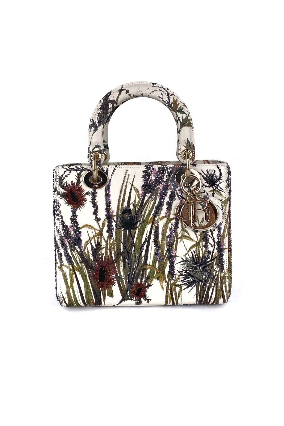 image 2 Сумка Lady Dior с вышивкой Jardin Naturel