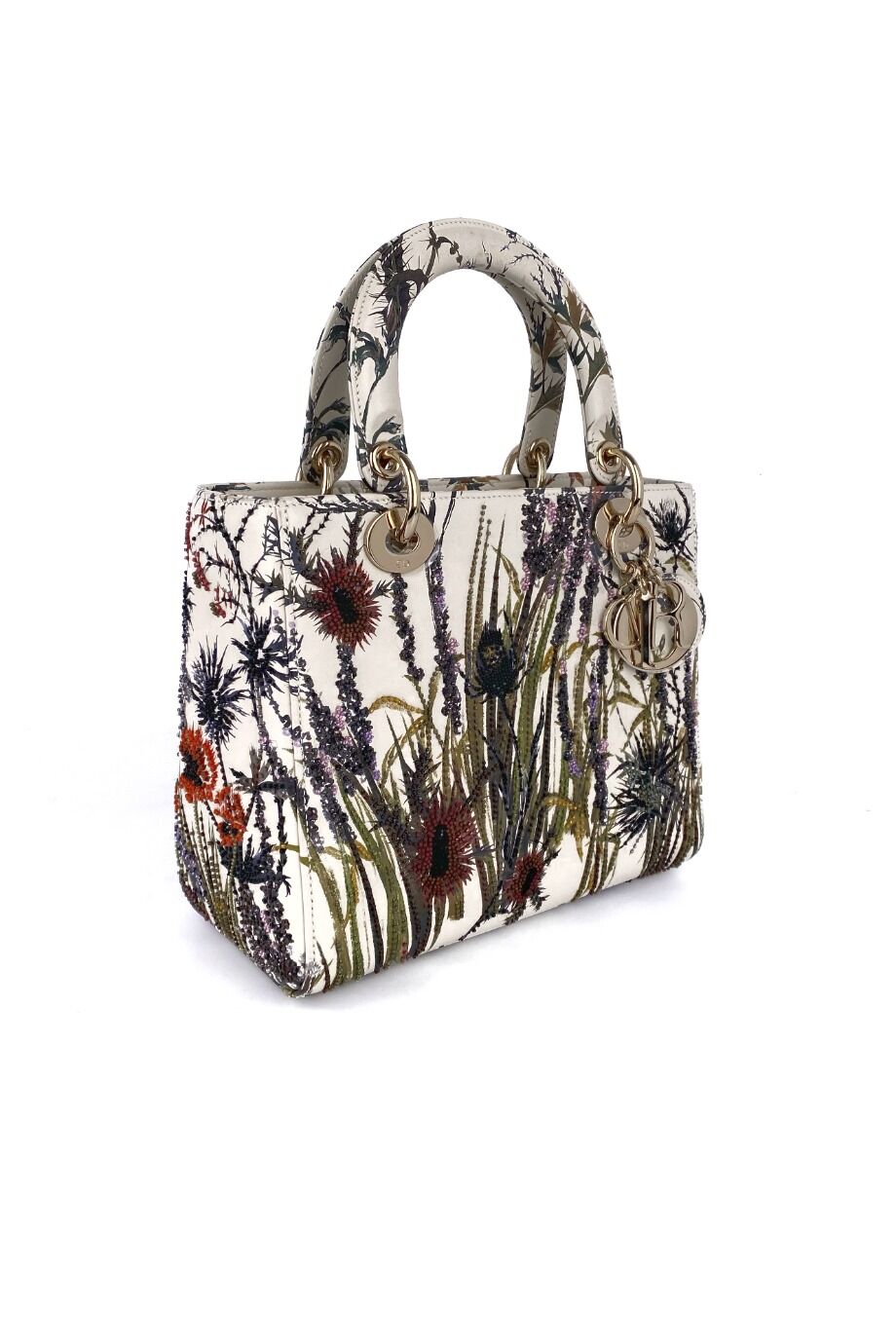 image 3 Сумка Lady Dior с вышивкой Jardin Naturel