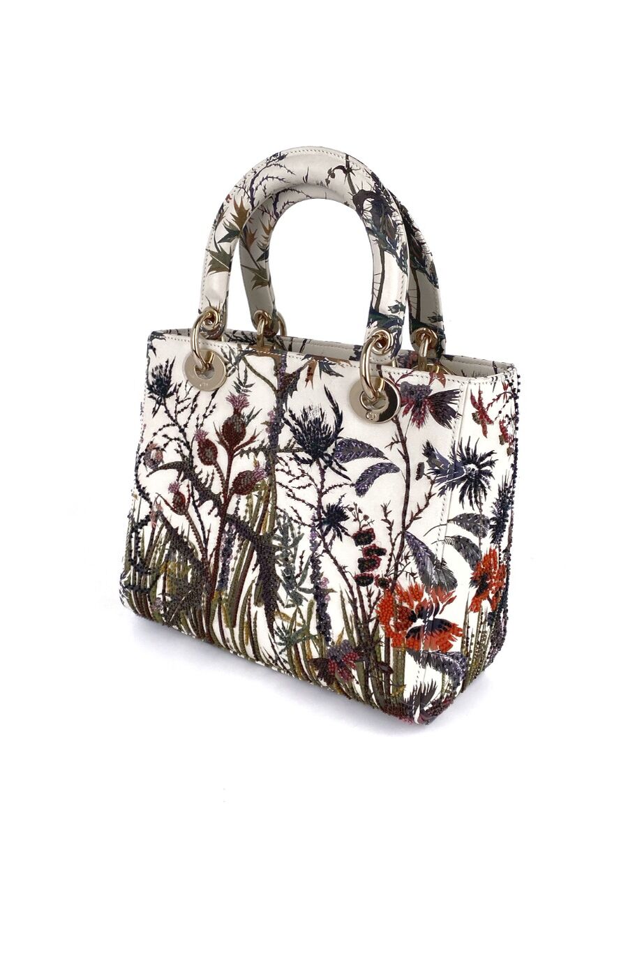 image 5 Сумка Lady Dior с вышивкой Jardin Naturel