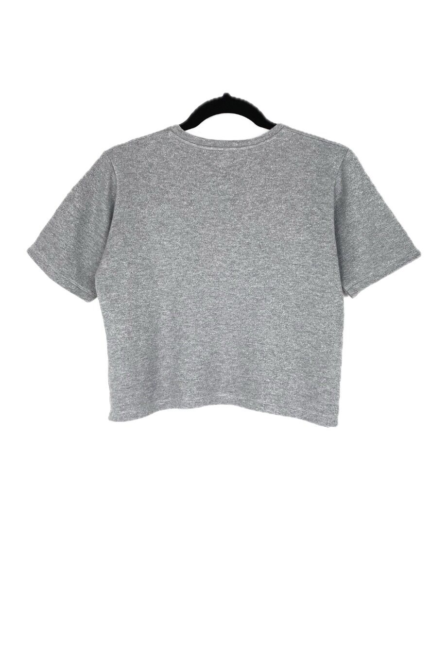 image 2 Детская футболка серебристого цвета