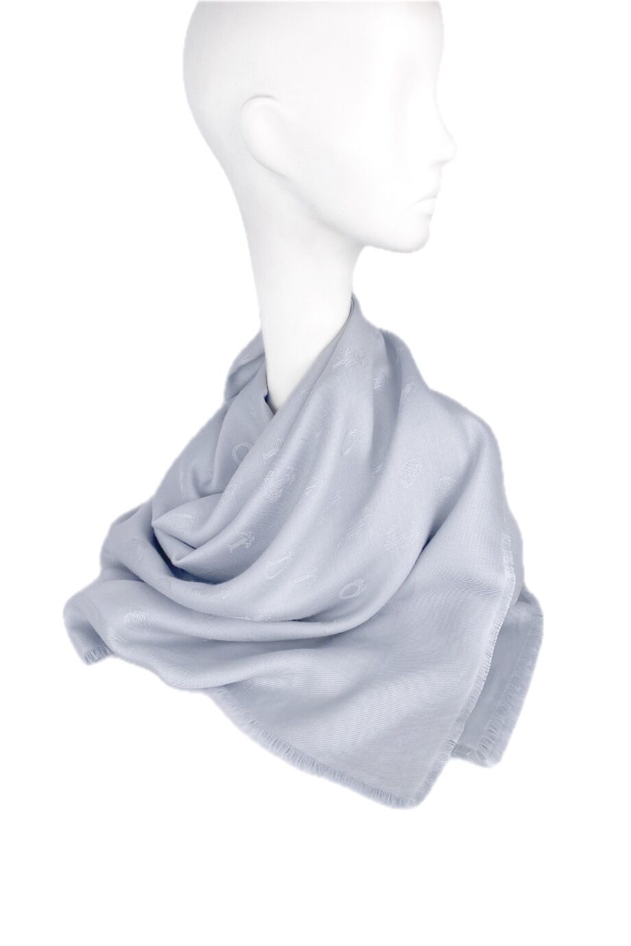 image 3 Шаль нежно-голубого цвета