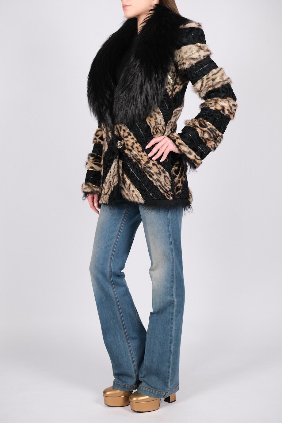 image 4 Комбинированная шуба