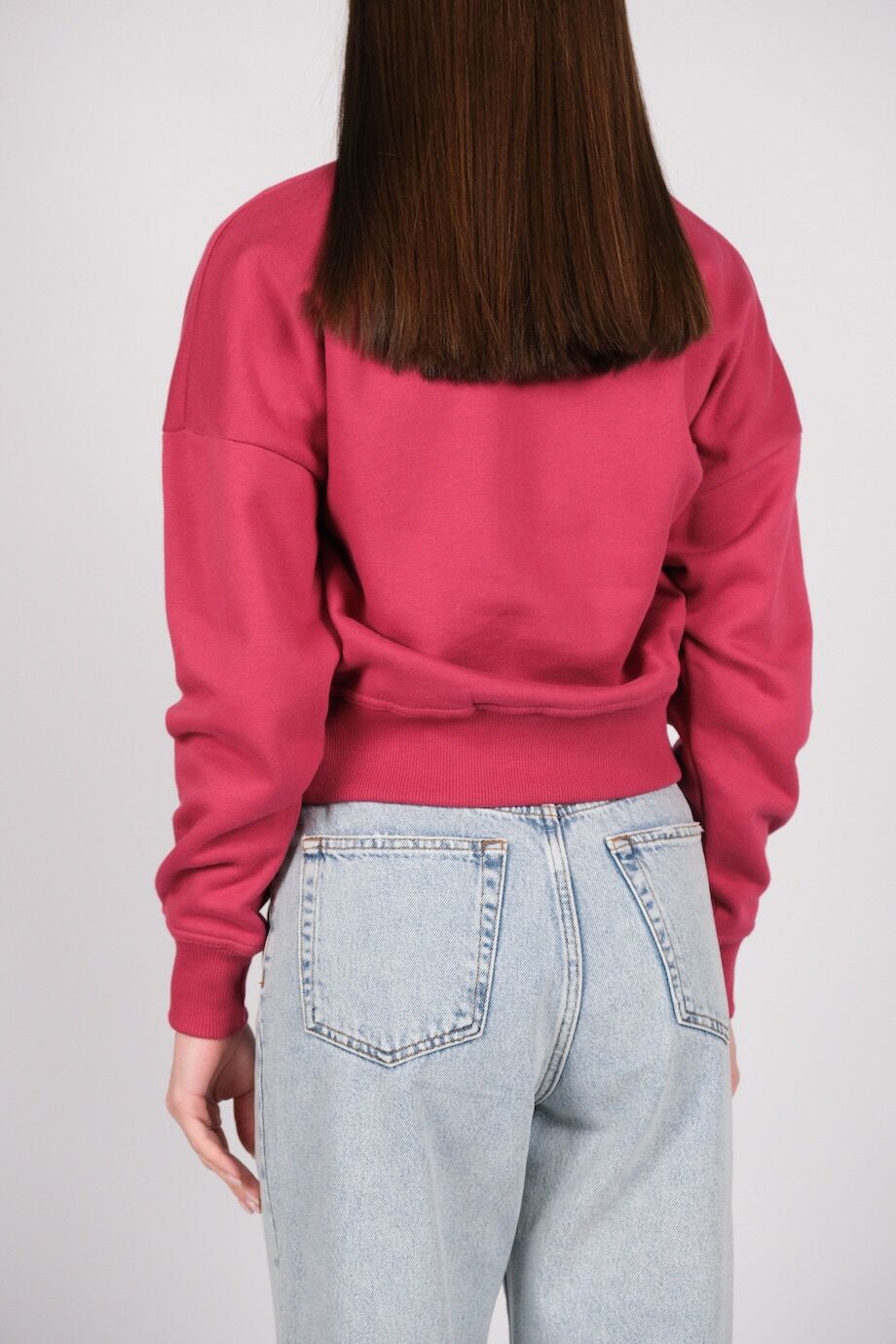 image 3 Свитшот розового цвета с лого