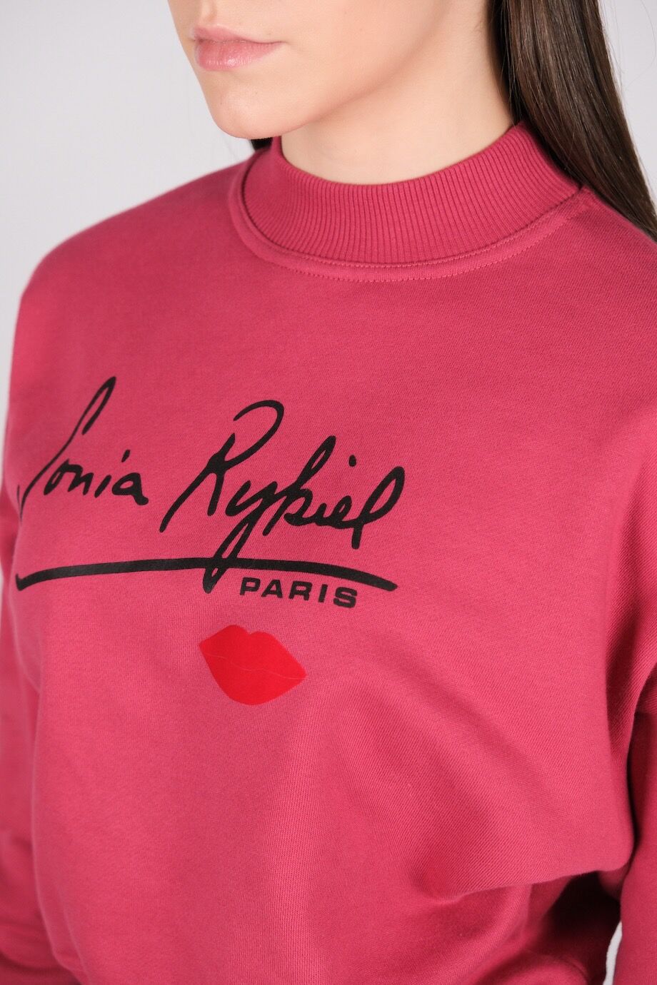 image 4 Свитшот розового цвета с лого