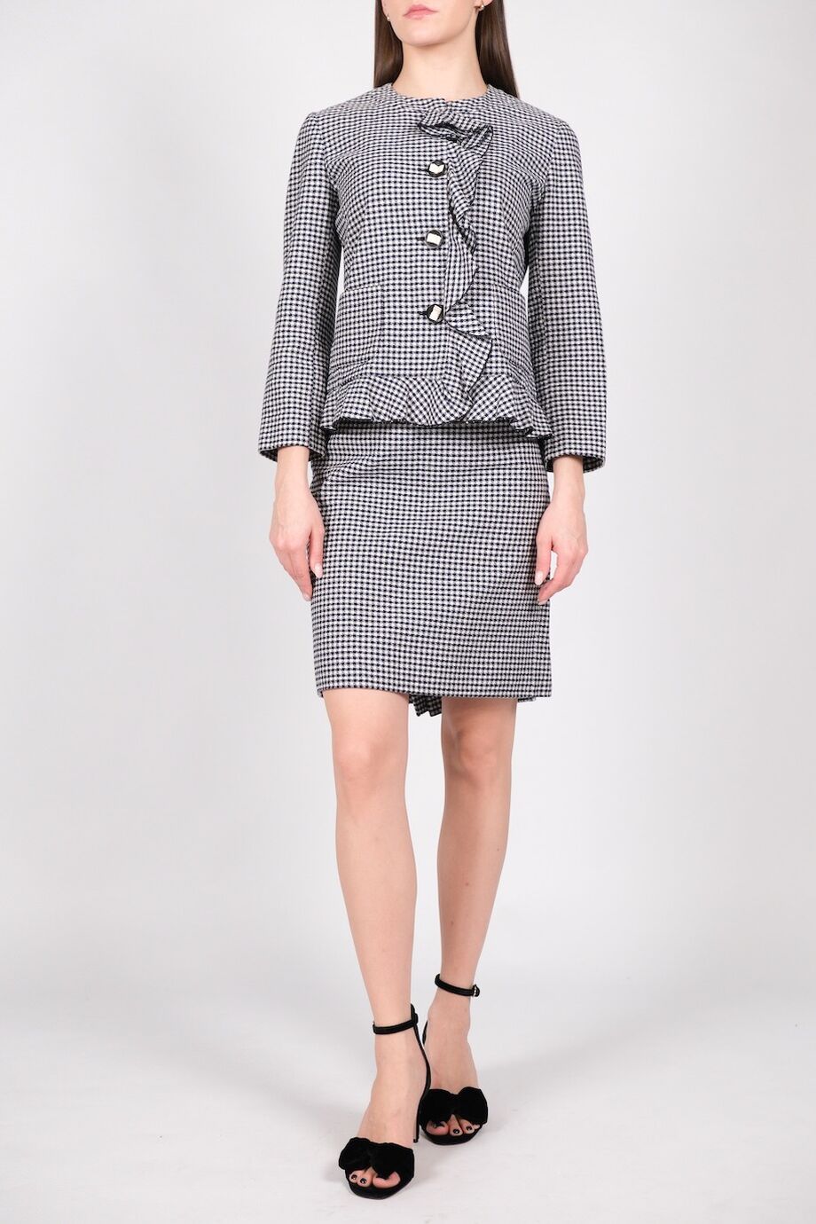 image 1 Костюм в синюю клетку виши