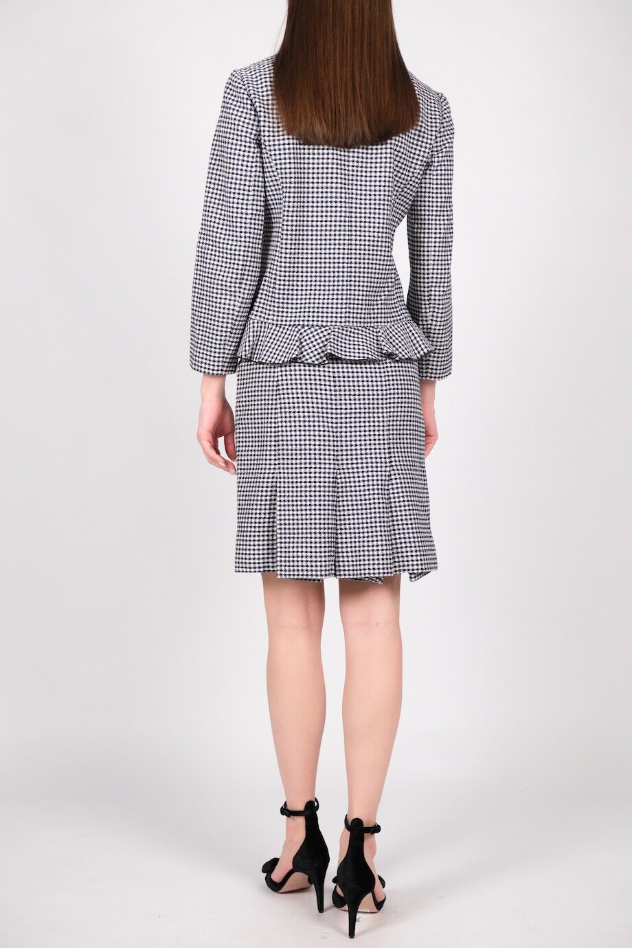 image 3 Костюм в синюю клетку виши