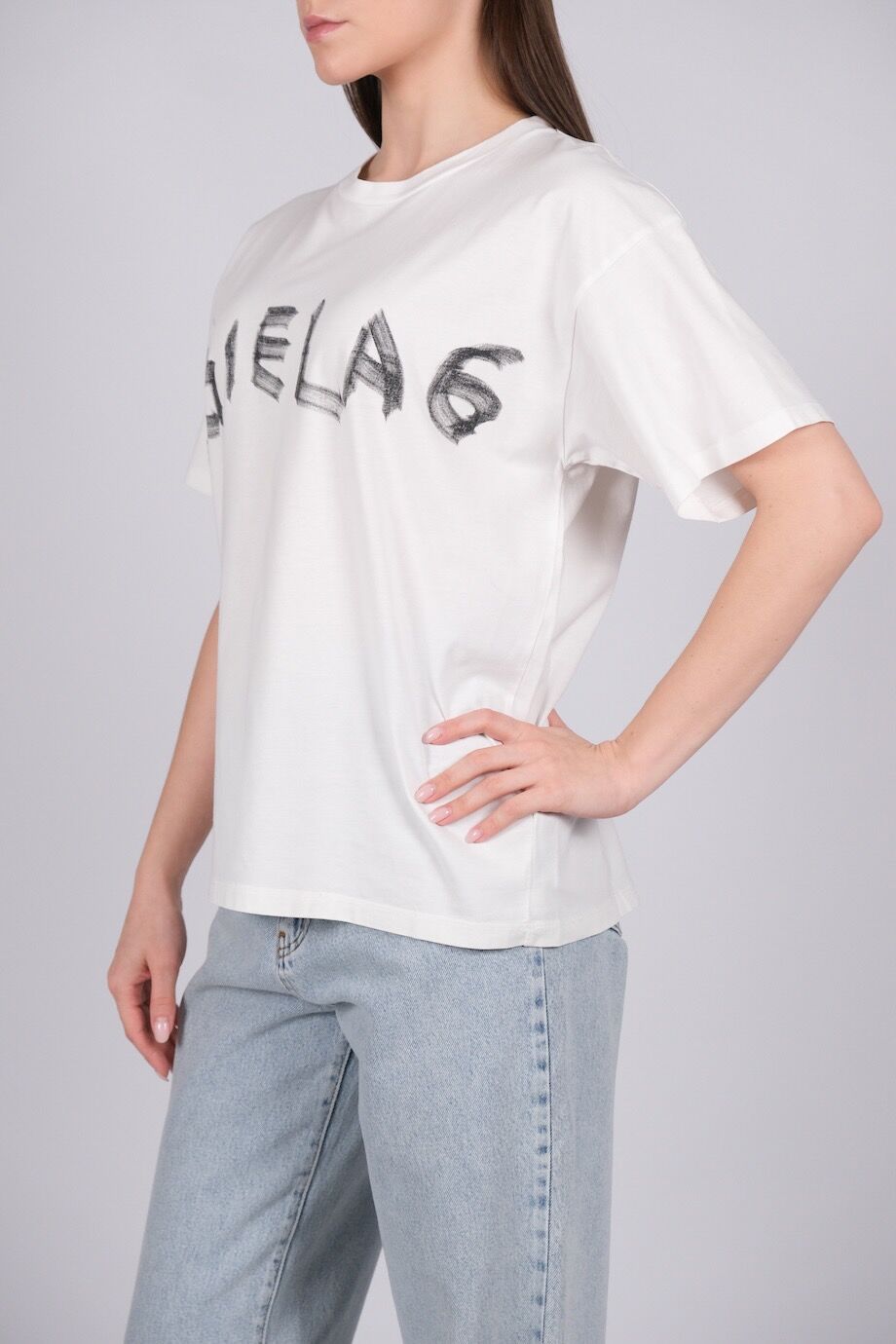 image 2 Футболка белого цвета с надписью