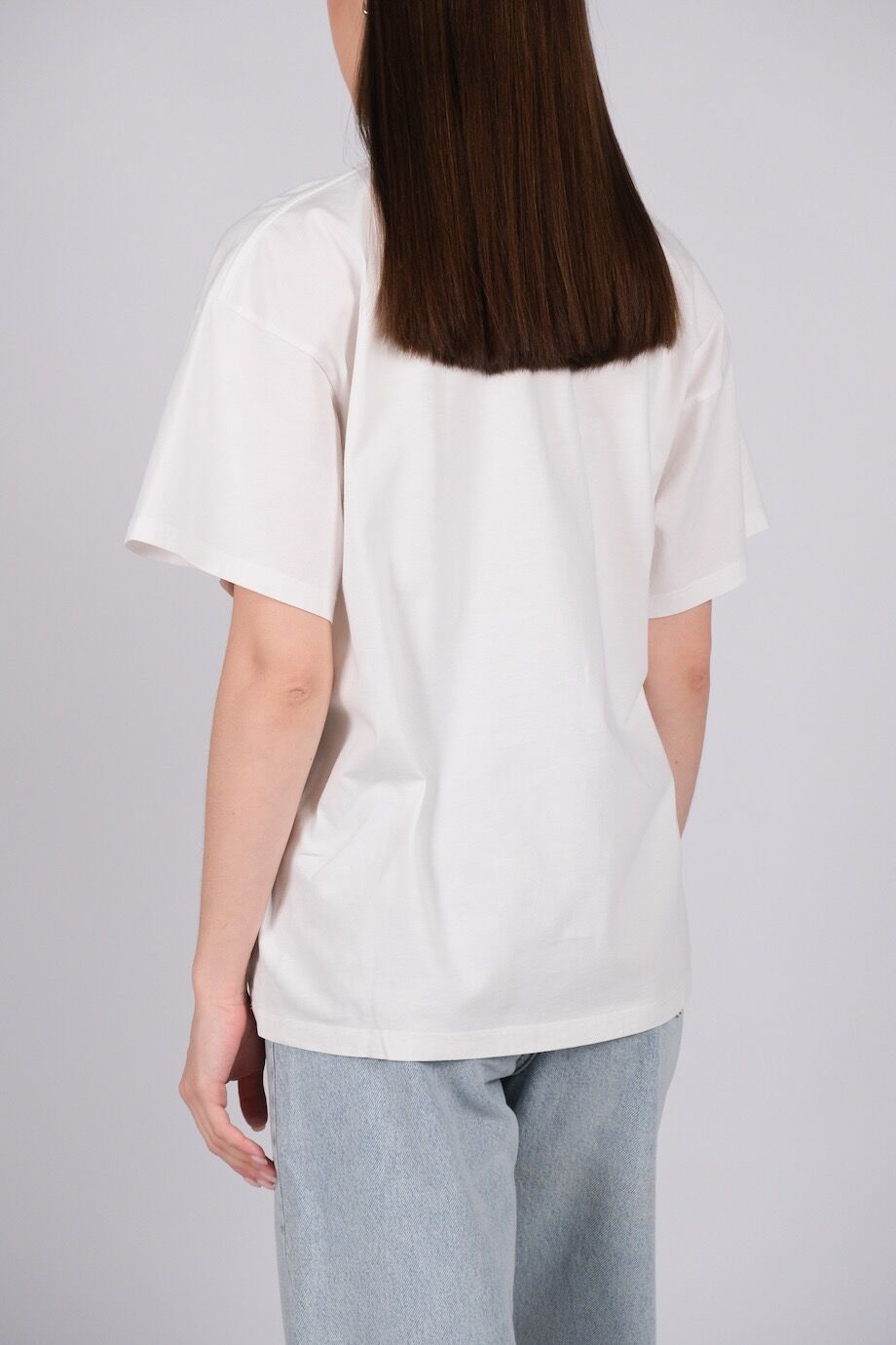 image 3 Футболка белого цвета с надписью