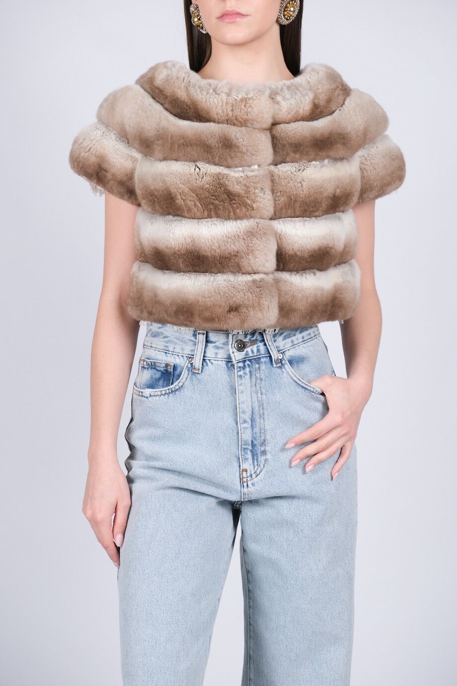 image 2 Жилет из шиншилы