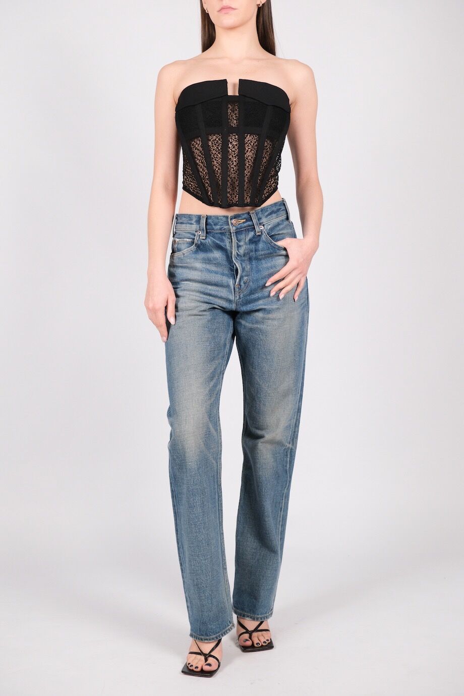 image 1 Корсет чёрного цвета