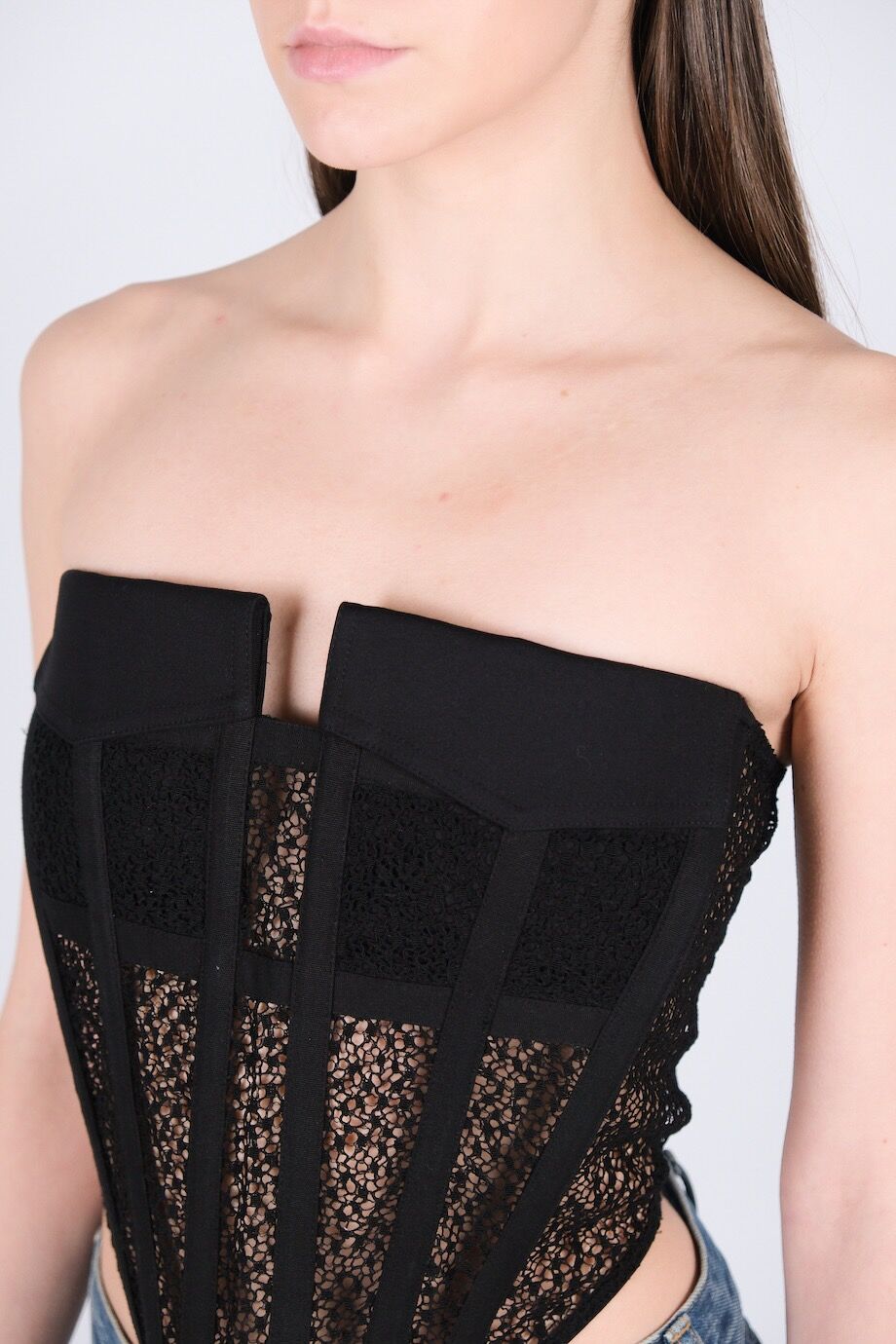 image 4 Корсет чёрного цвета