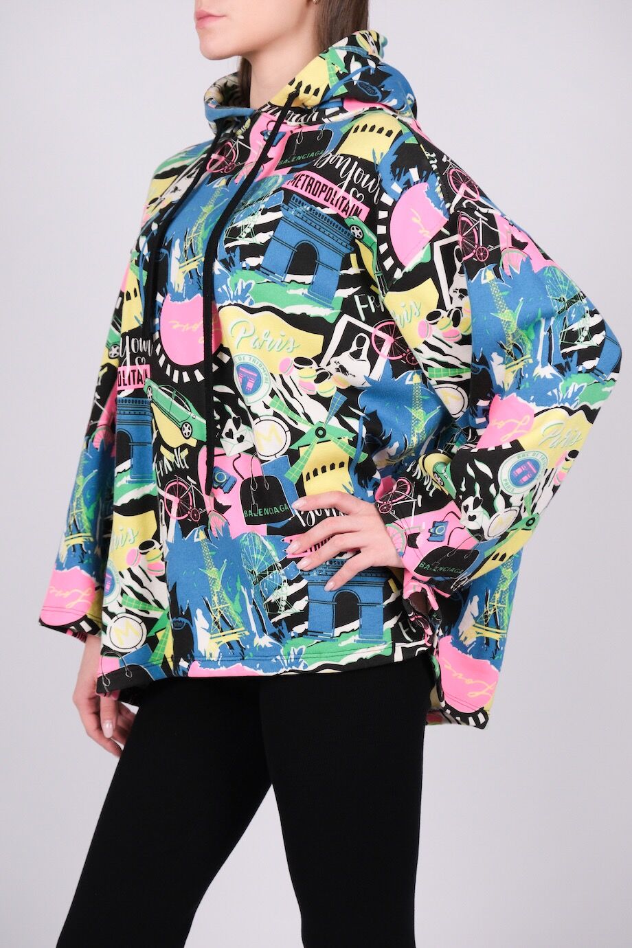 image 3 Худи с ярким принтом