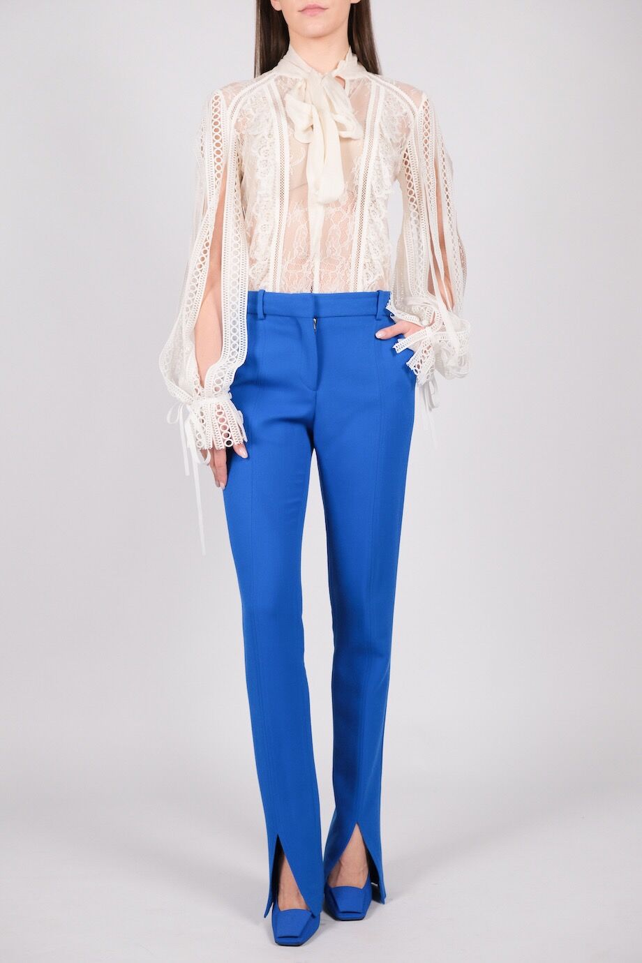 image 1 Брюки ярко-синего цвета