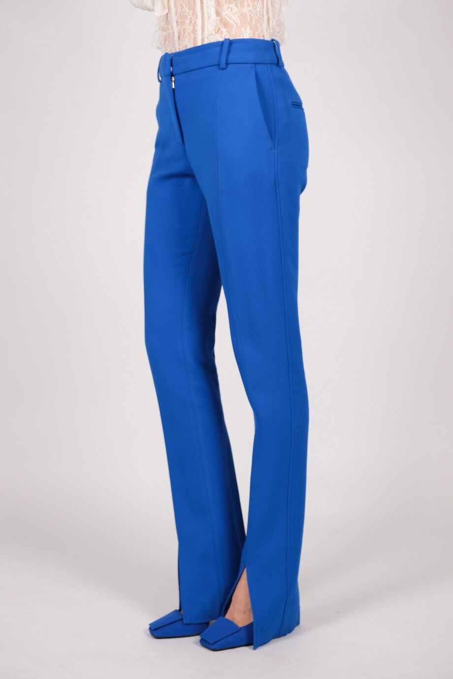 image 3 Брюки ярко-синего цвета