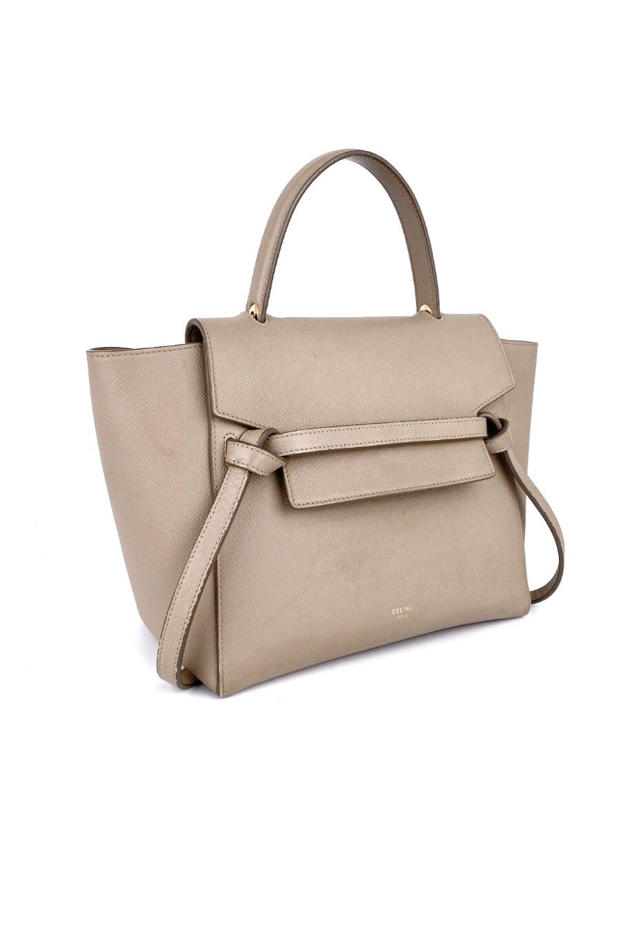 image 2 Сумка Belt бежевого цвета