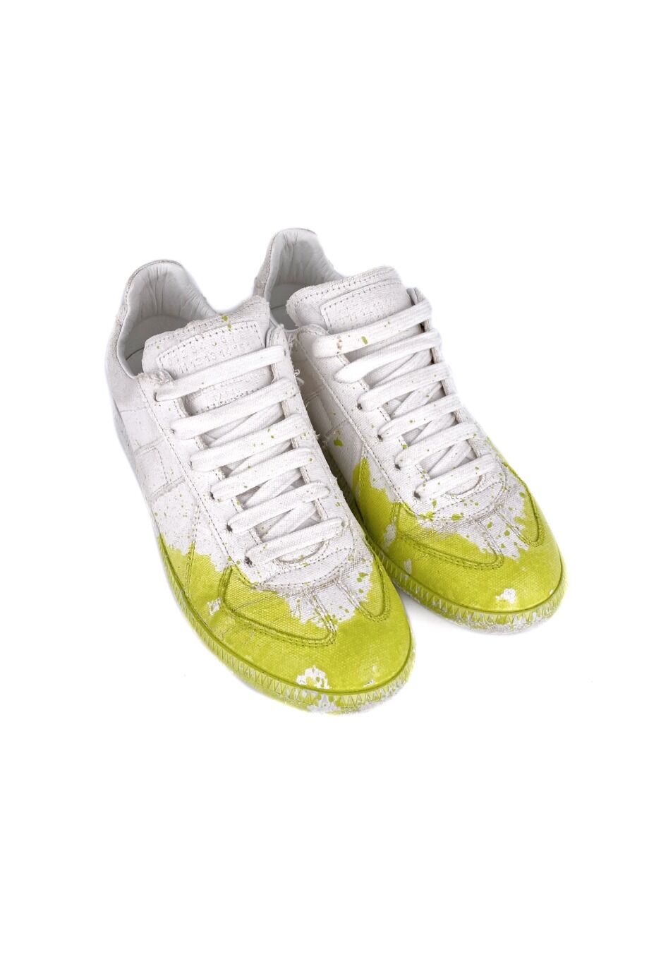 image 1 Кеды белого цвета с крашеными носиками