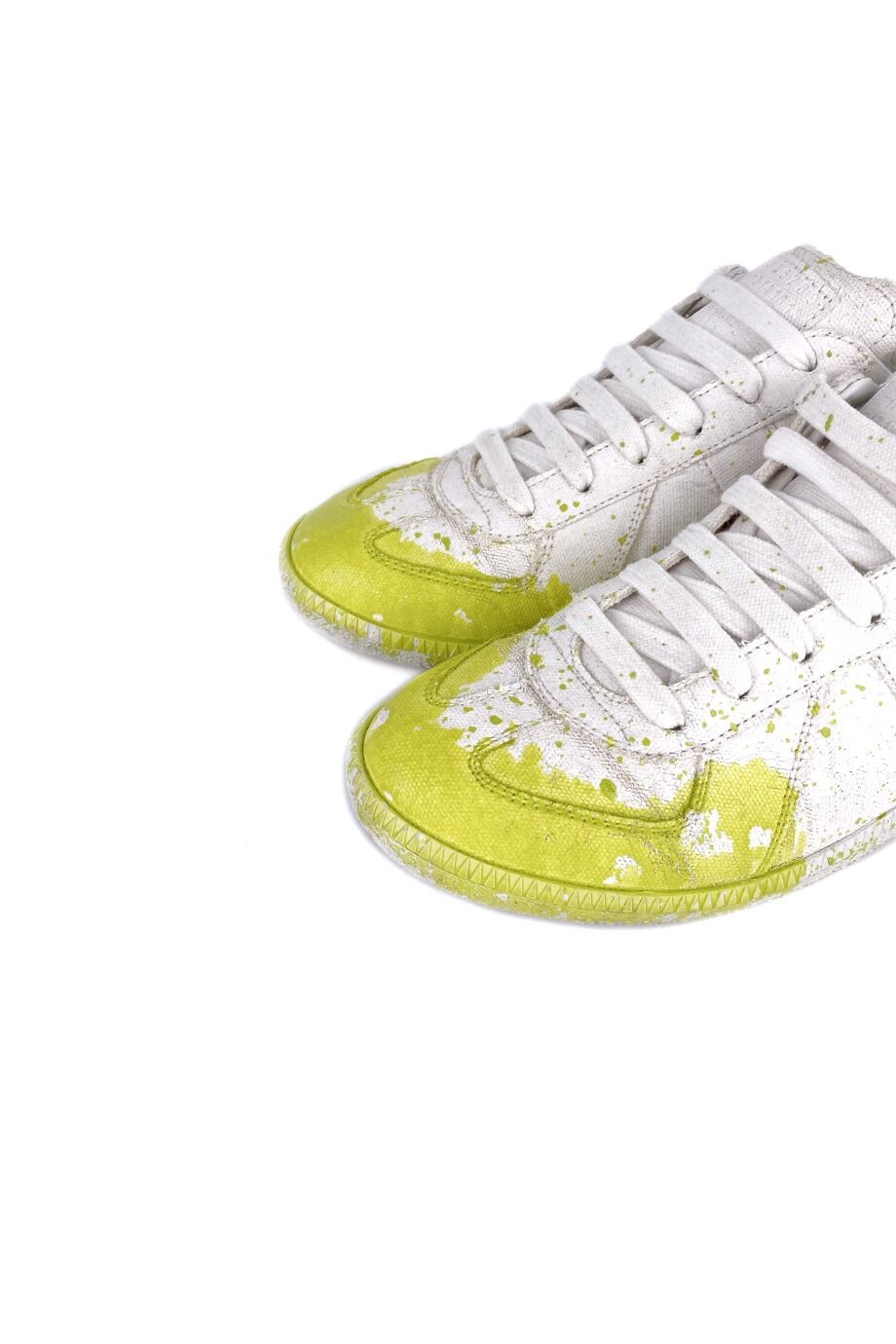 image 3 Кеды белого цвета с крашеными носиками