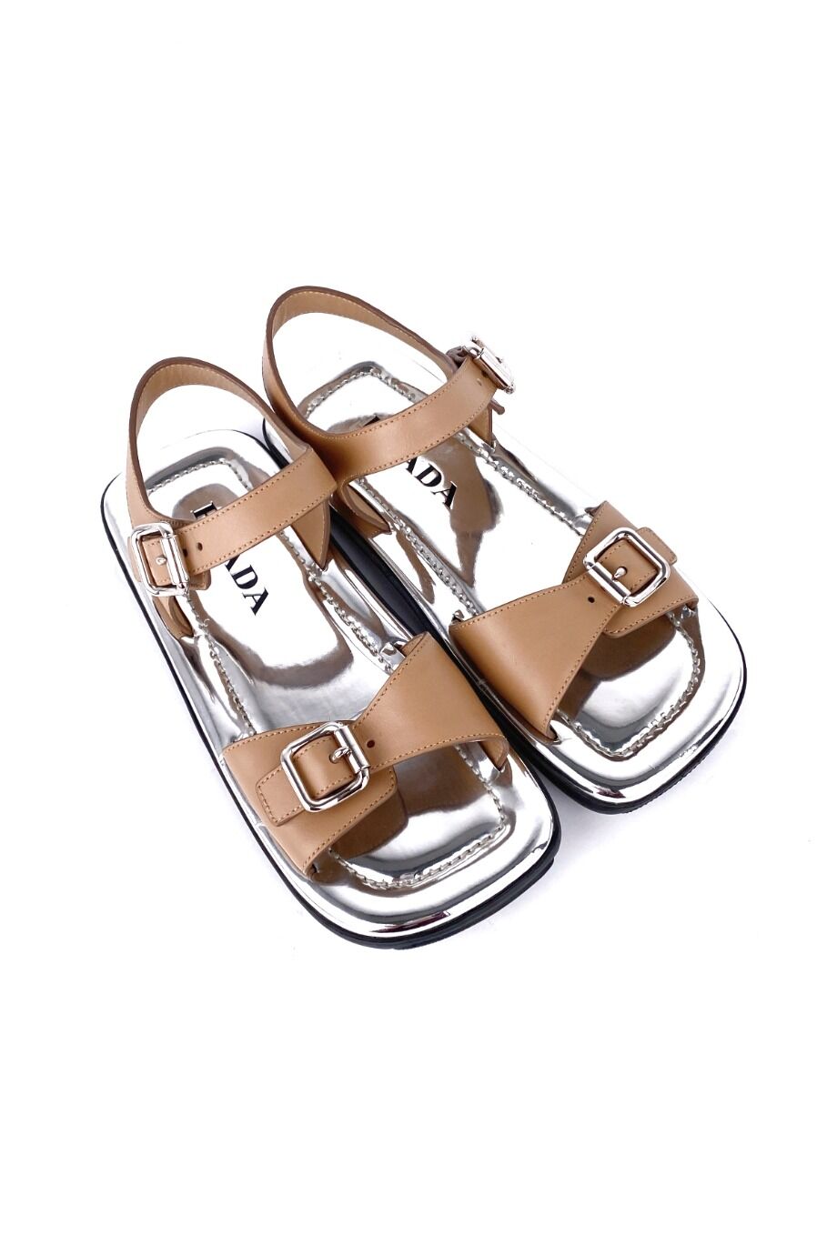 image 1 Сандалии карамельного цвета