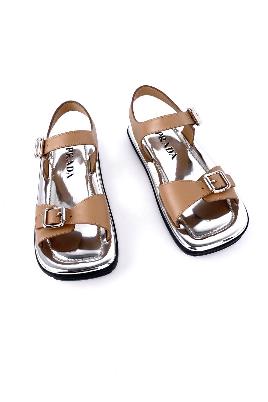 image 2 Сандалии карамельного цвета