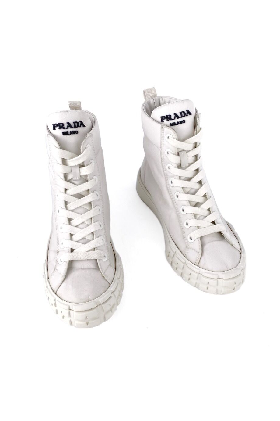 image 2 Высокие кеды белого цвета