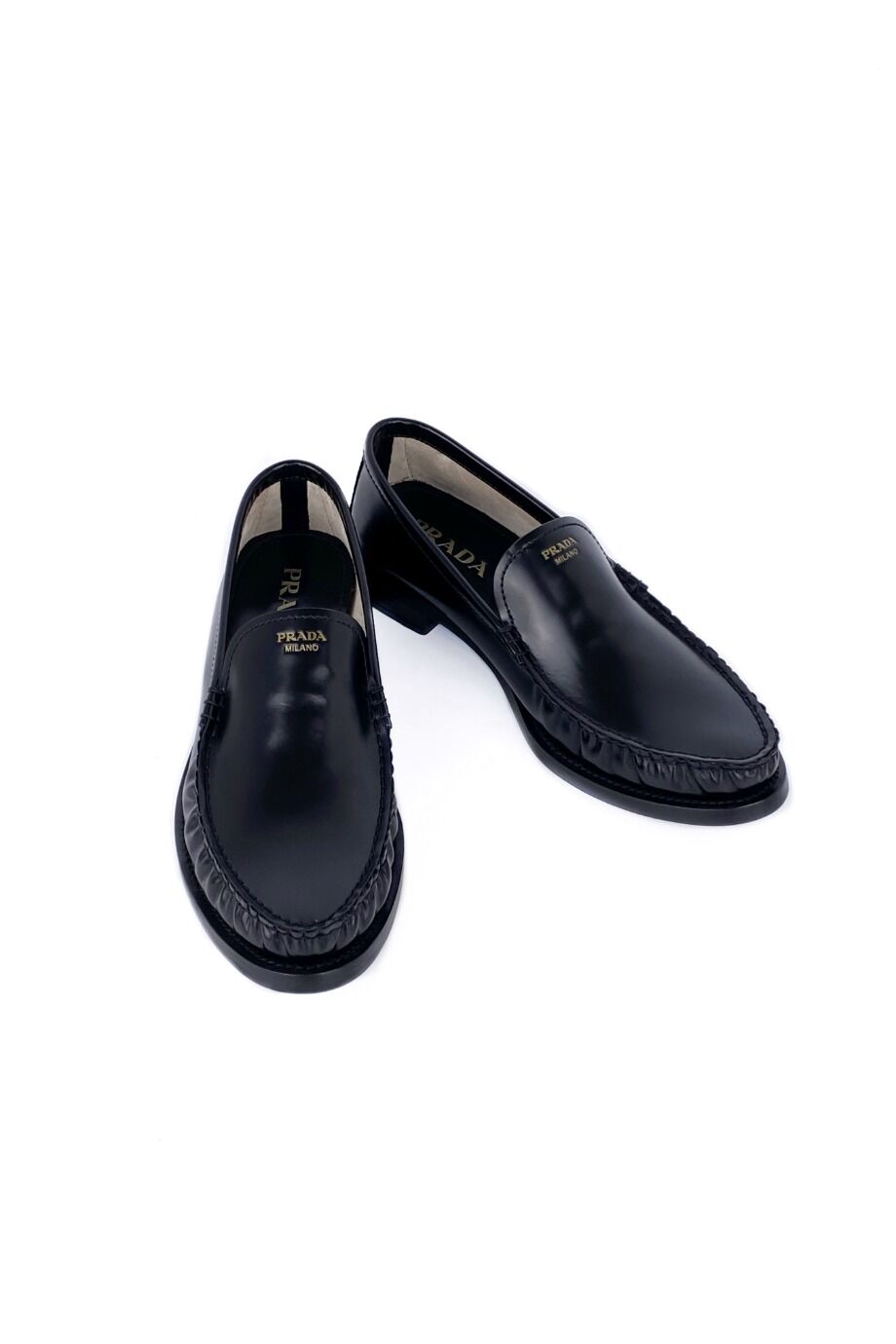 image 2 Лоферы черного цвета