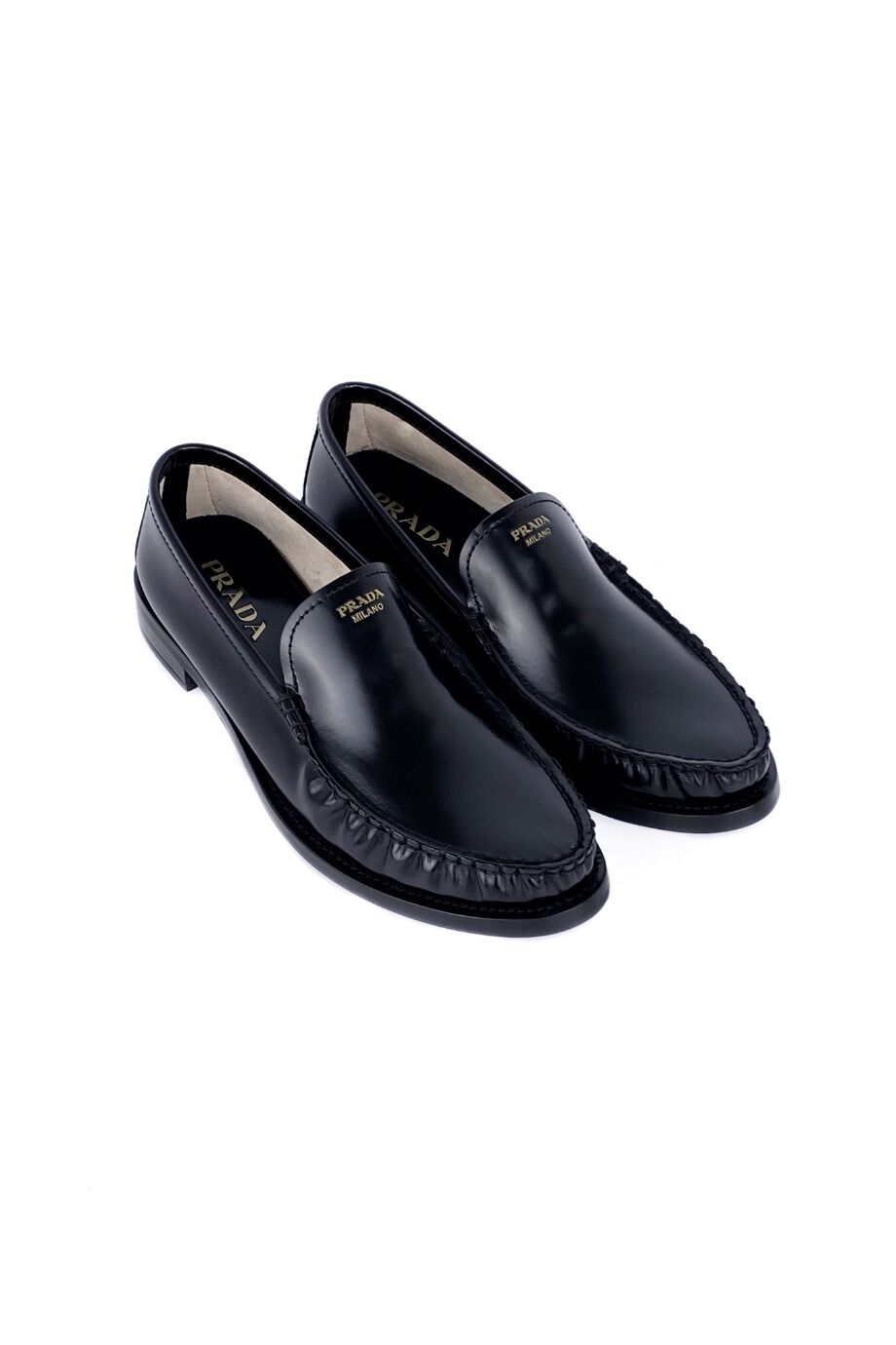 image 1 Лоферы черного цвета