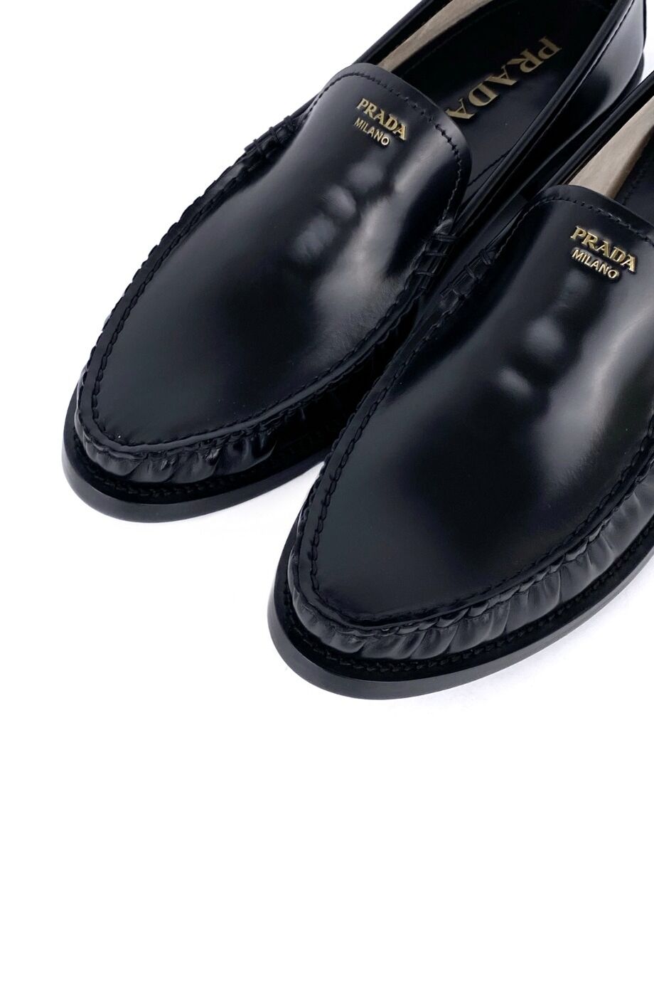 image 3 Лоферы черного цвета