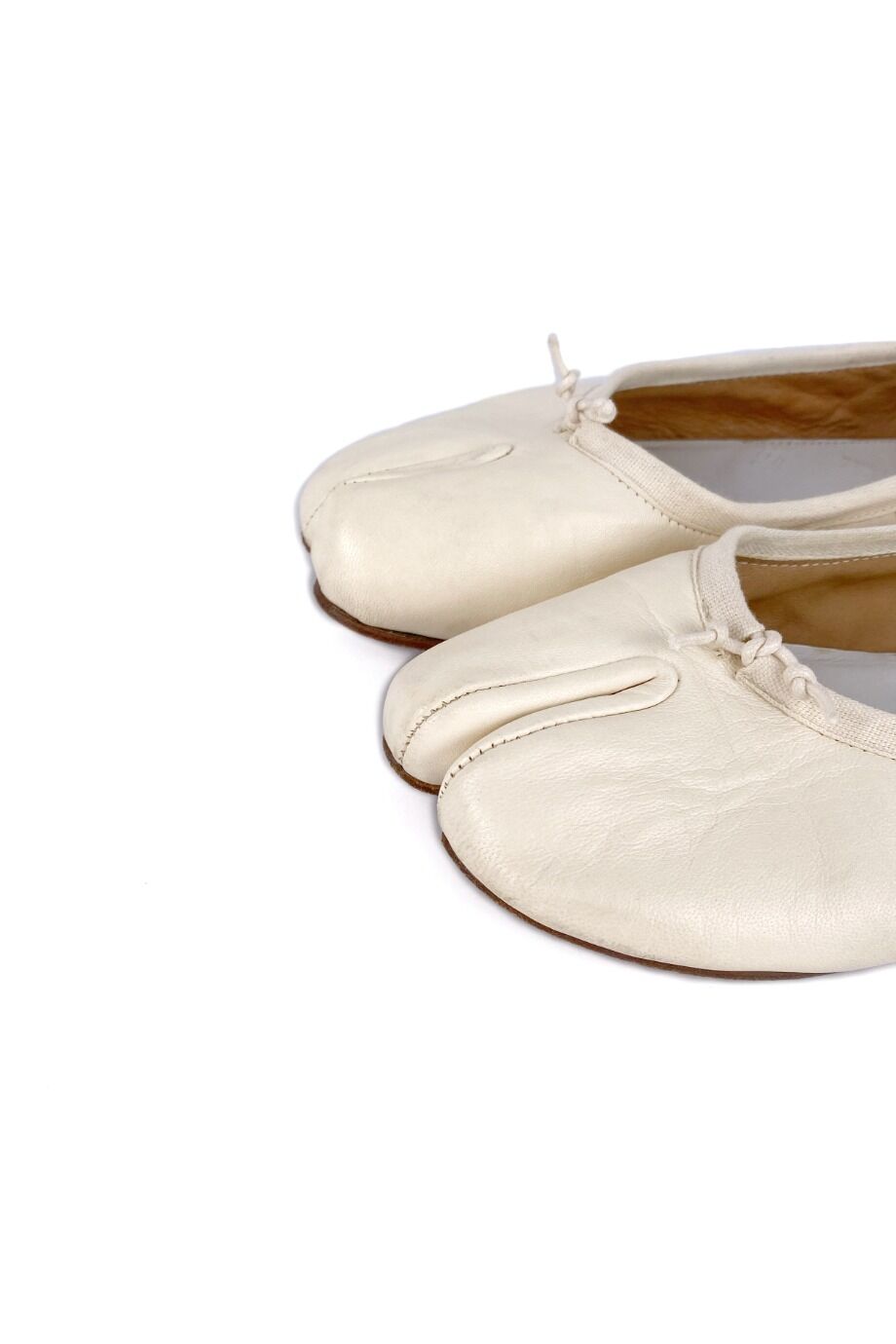 image 3 Балетки Tabi молочного цвета