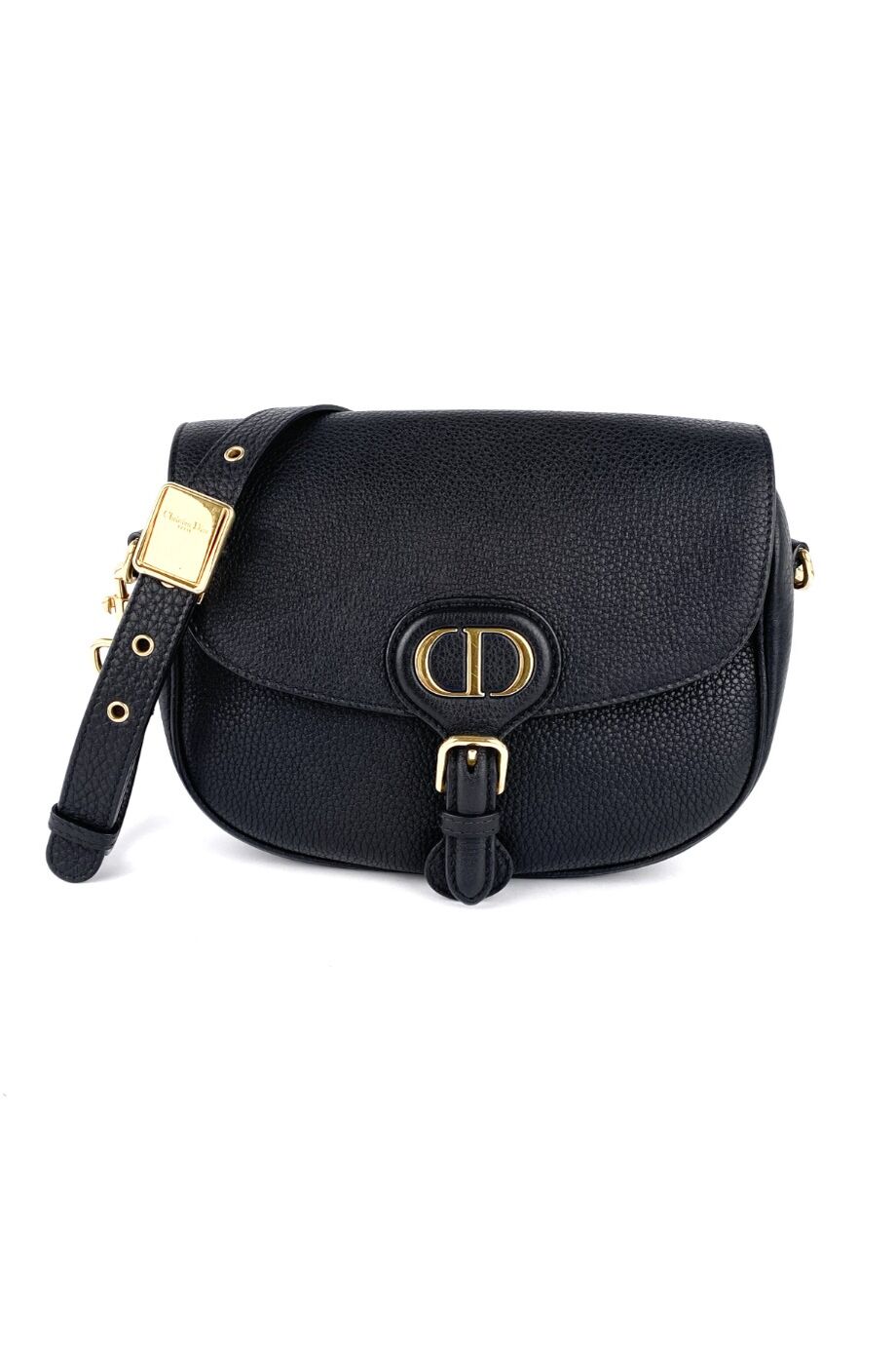 image 2 Сумка Bobby черного цвета с текстильным ремнем