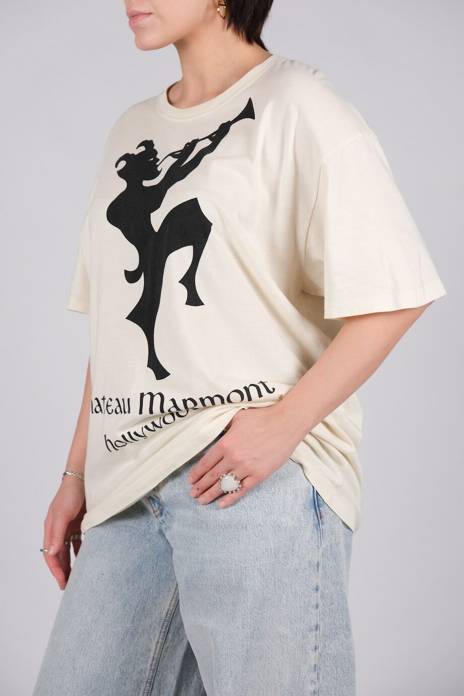 image 2 Футболка белого цвета с лого