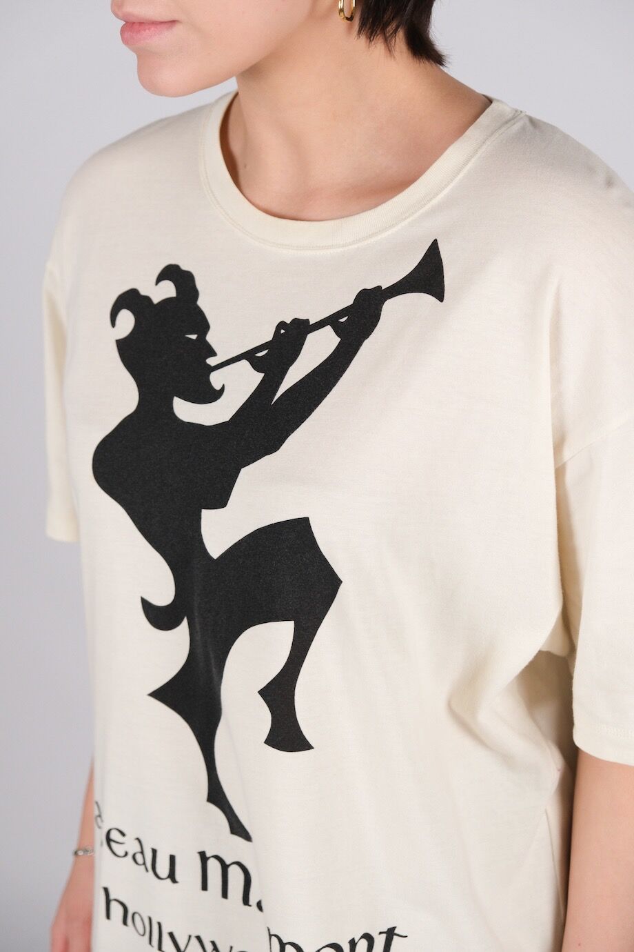 image 4 Футболка белого цвета с лого