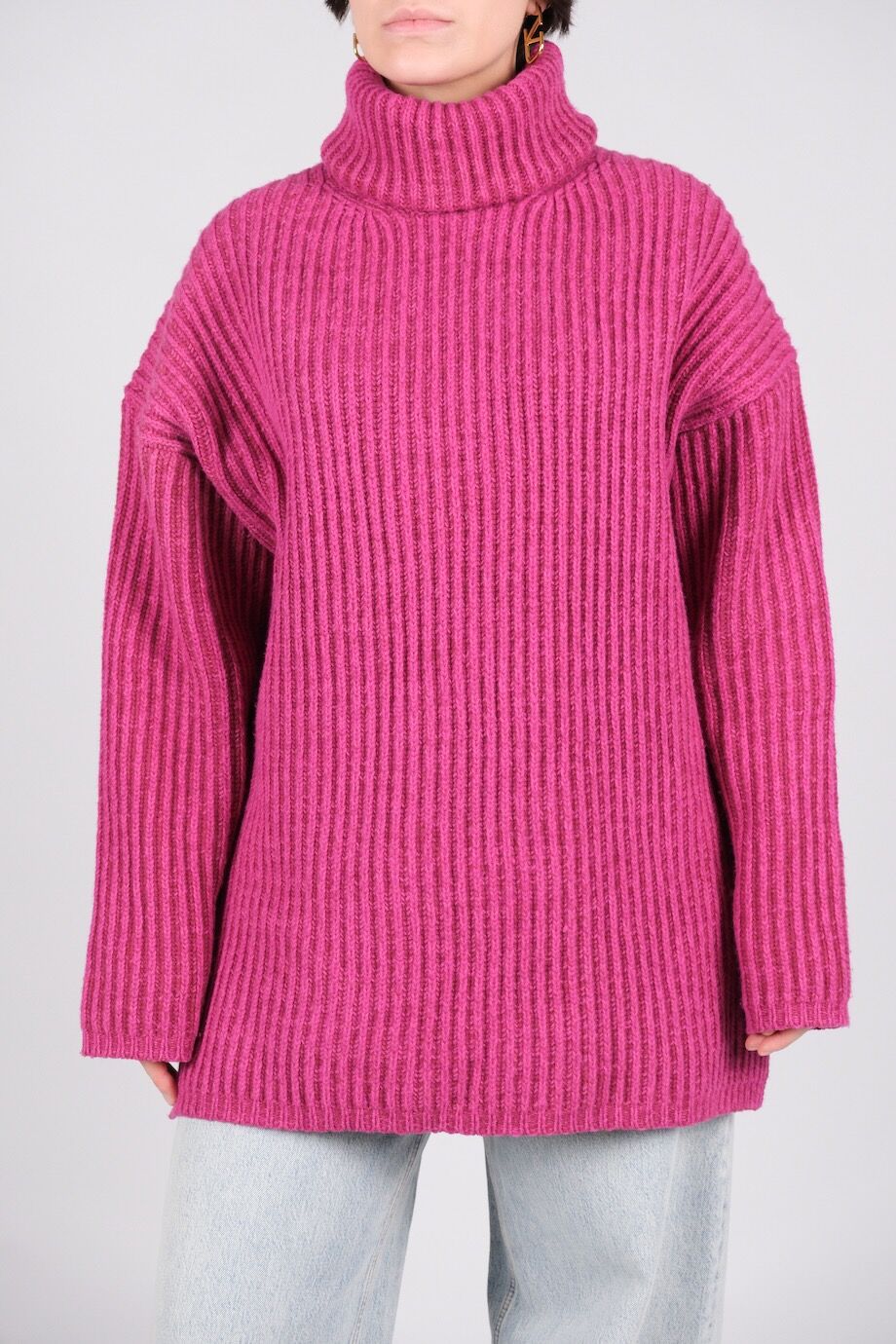 image 1 Свитер цвета фуксия