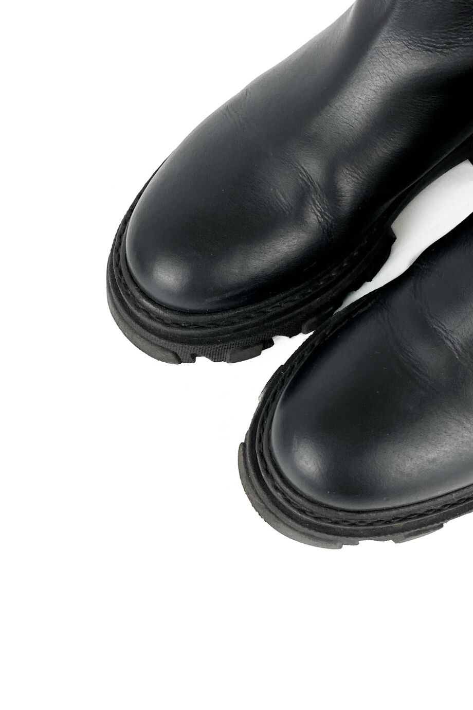 image 4 Сапоги черного цвета на платформе