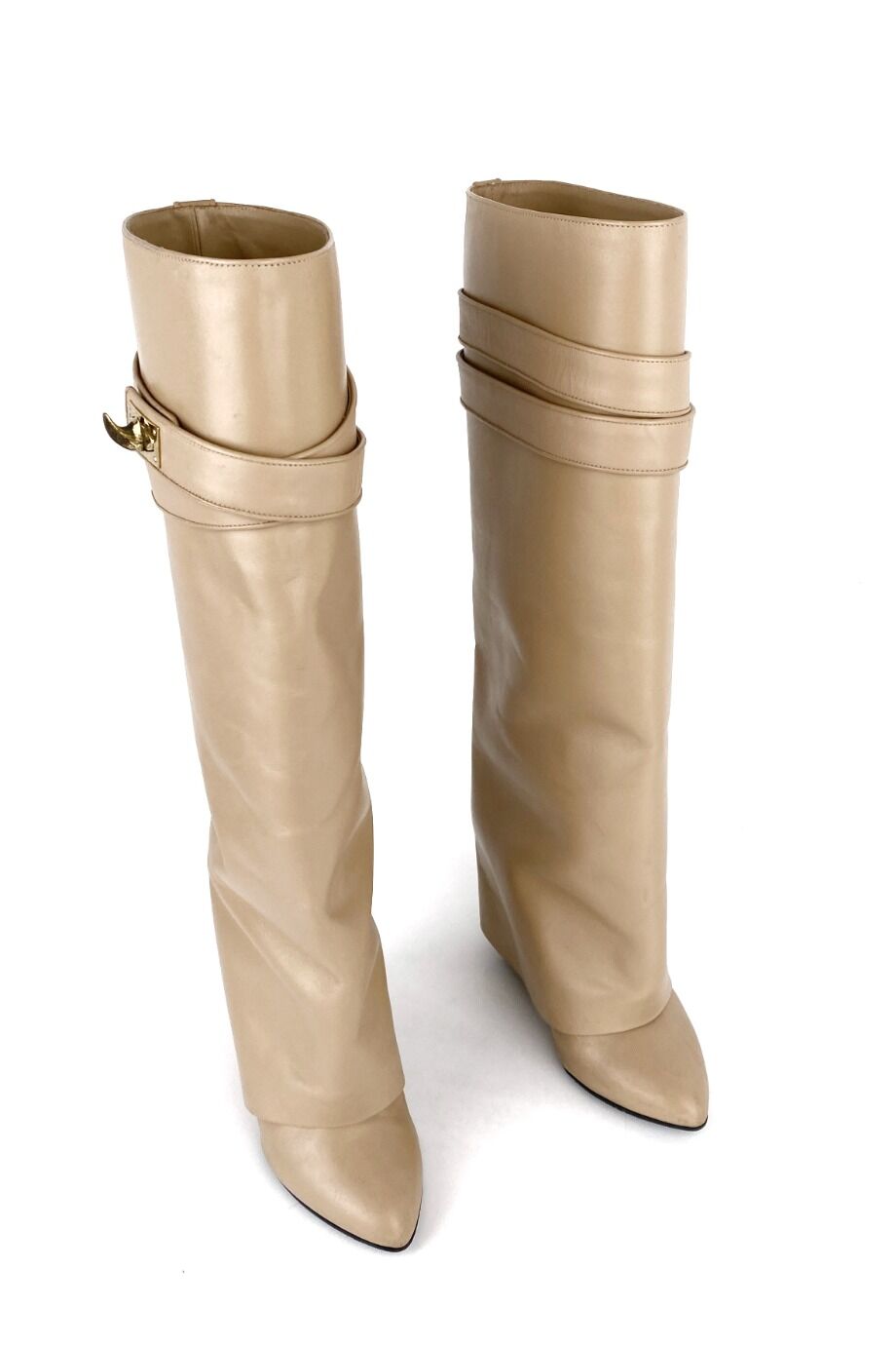 image 2 Сапоги shark бежевого цвета