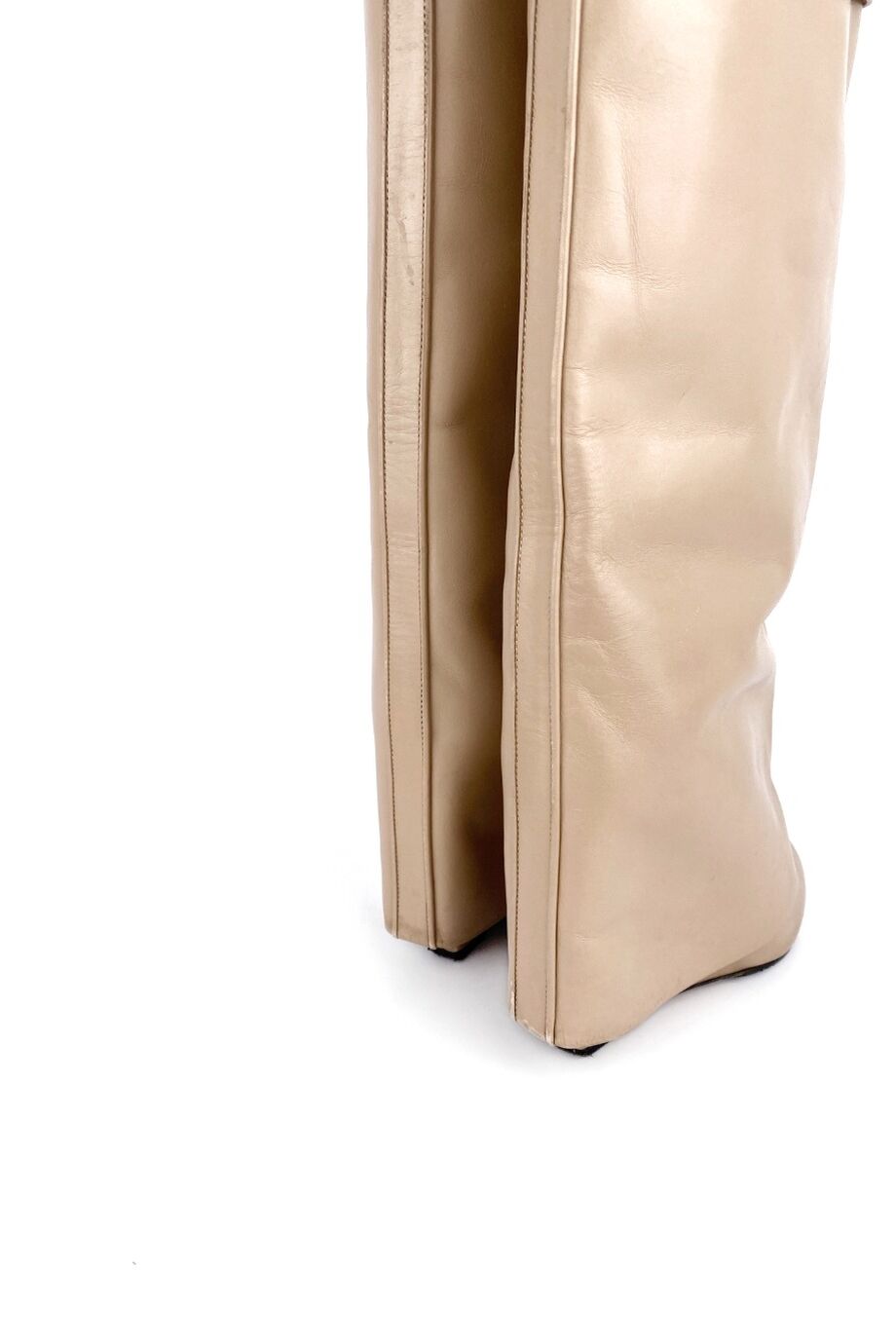 image 4 Сапоги shark бежевого цвета