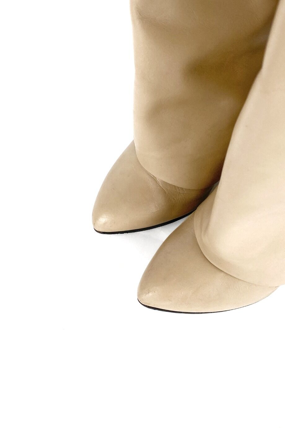 image 3 Сапоги shark бежевого цвета