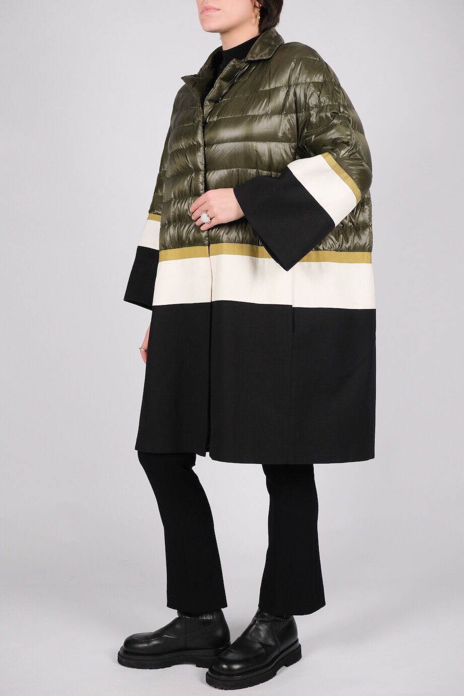 image 5 Комбинированная куртка с рукавом 3/4