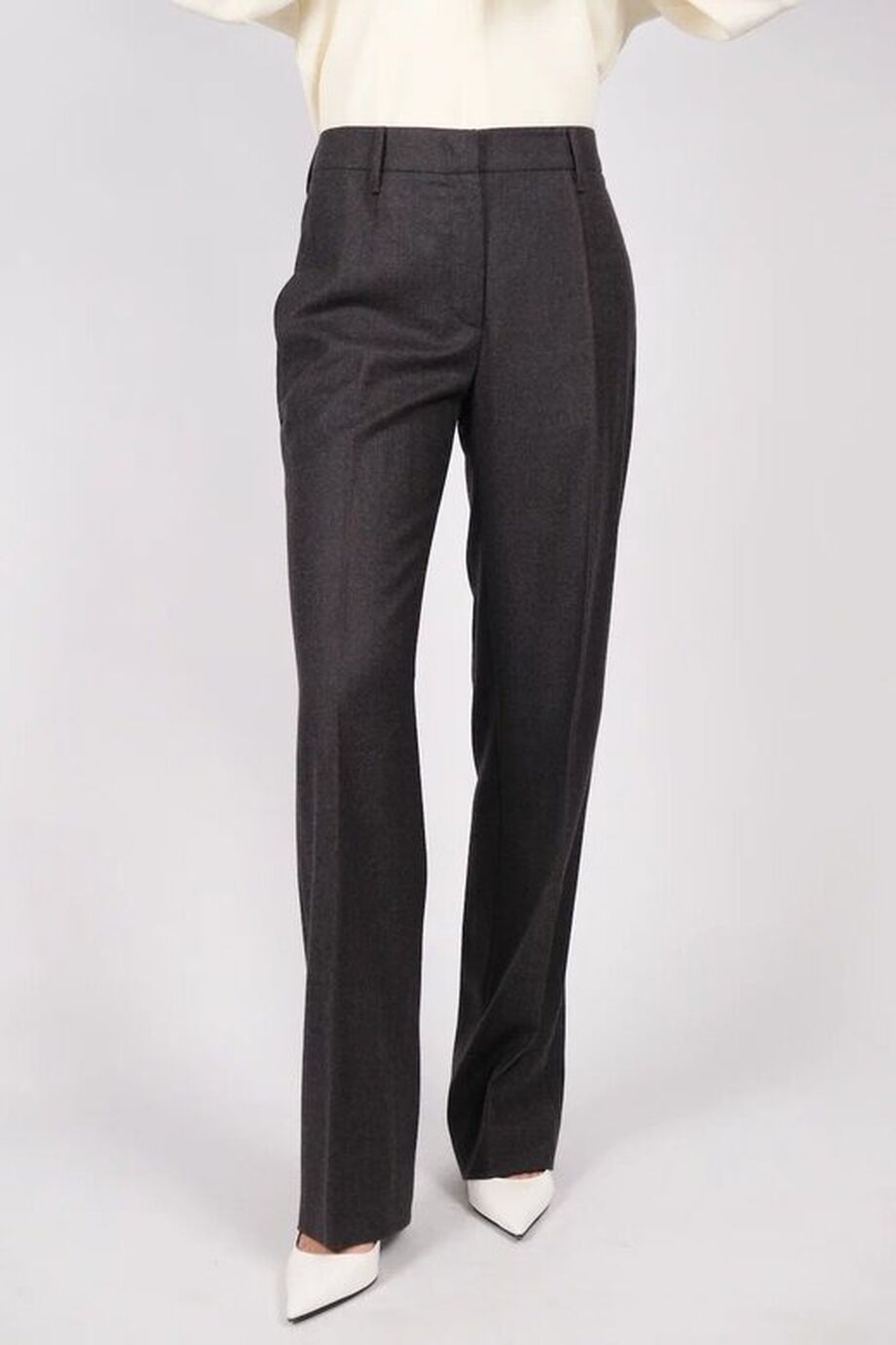 image 2 Брюки темно-серого цвета