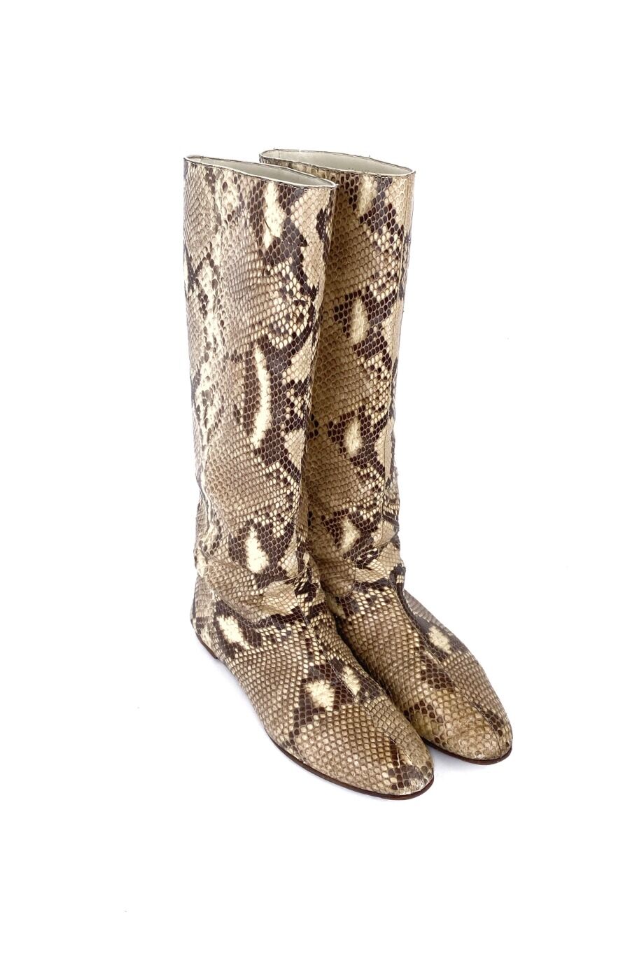 image 1 Сапоги из кожи рептилии